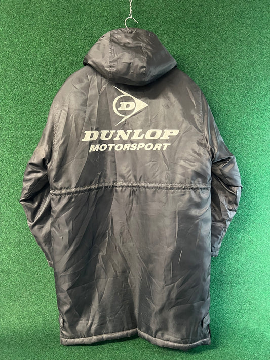 DUNLOP Motorsport - Insulated Fleece Lined Dark Grey Bench Coat