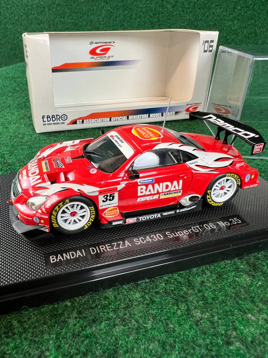 EBBRO 2006 Super GT Lexus SC430 Champion 1/43 Diecast