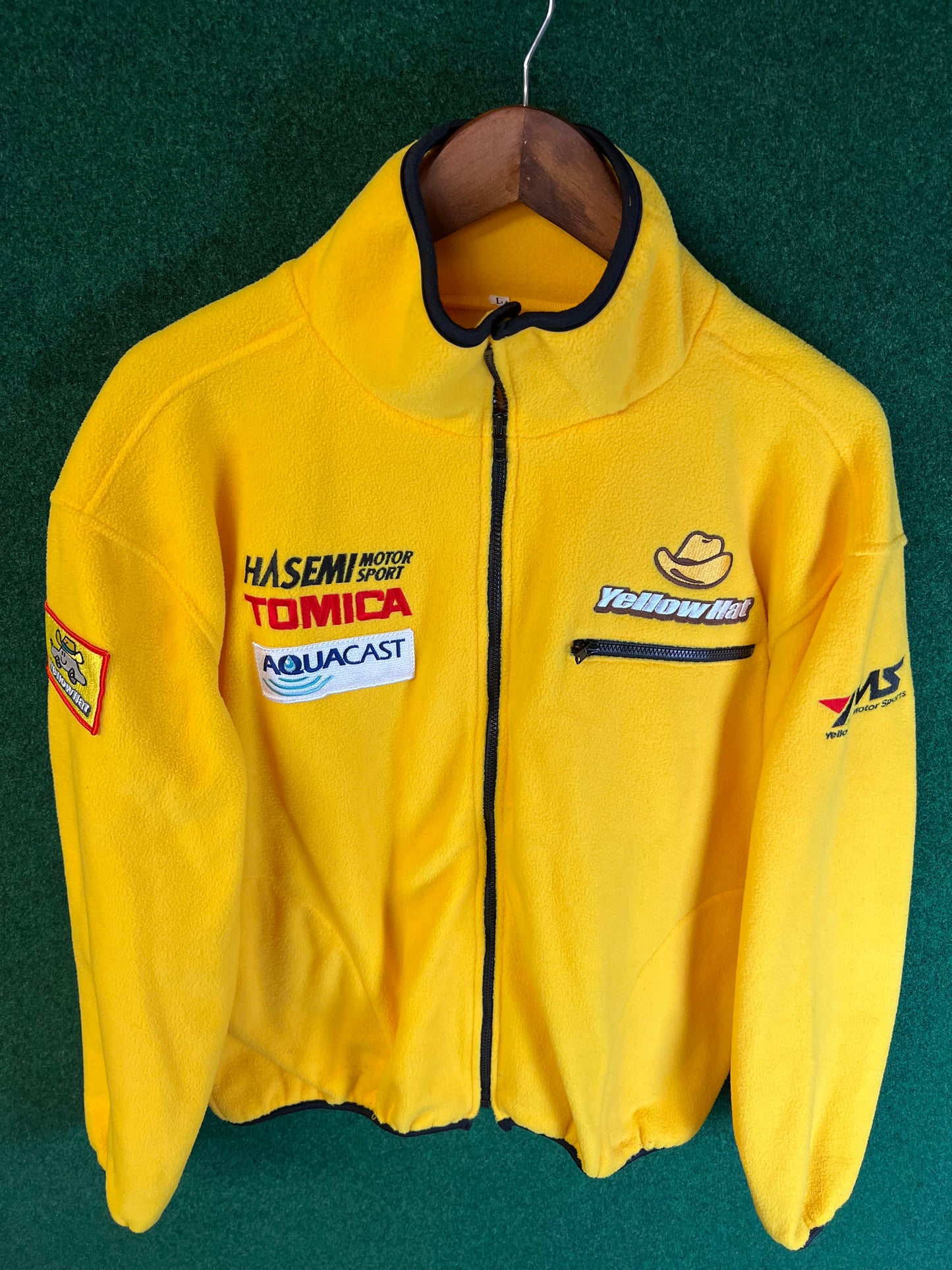 YMS Hasemi Tomica - SUPER GT Nissan R35 GT-R Team Fleece Zip Up Jacket