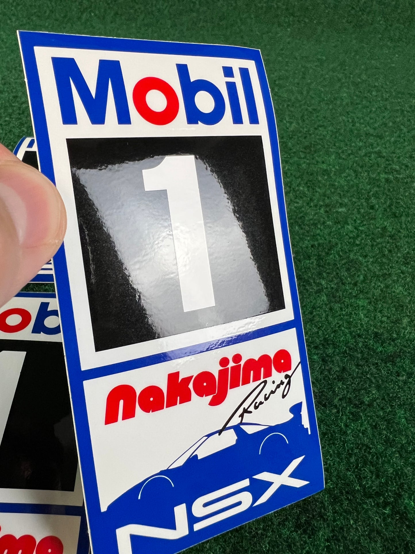 Mobil1 Nakajima Racing Honda NSX - JGTC Sticker Set