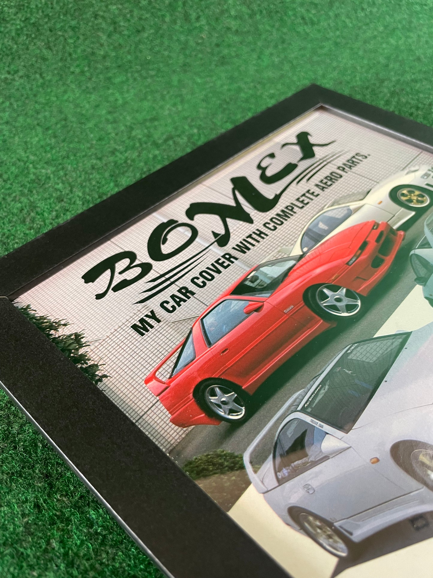 BOMEX Aero - Toyota Supra A70 & Nissan Fairlady Z 300ZX Original Framed Ad