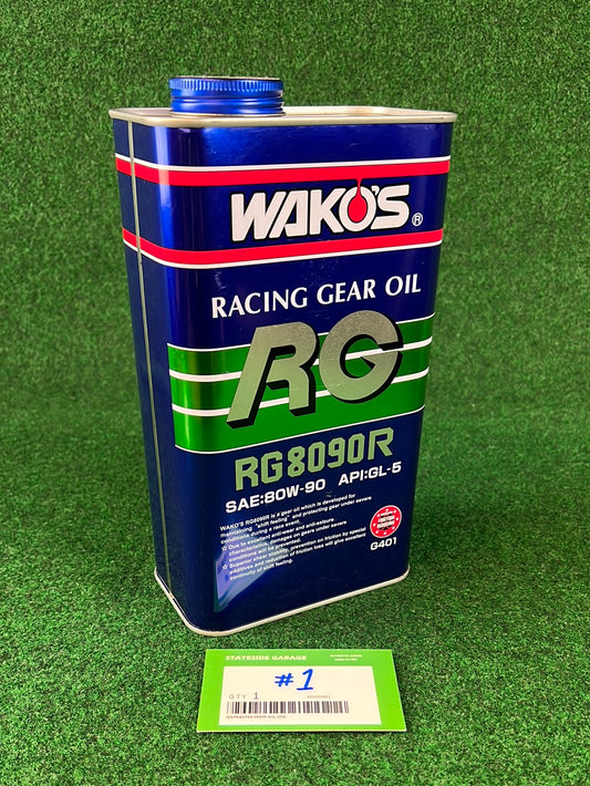 WAKO’S Racing Gear Oil RG 8090 R Oil Can (1)