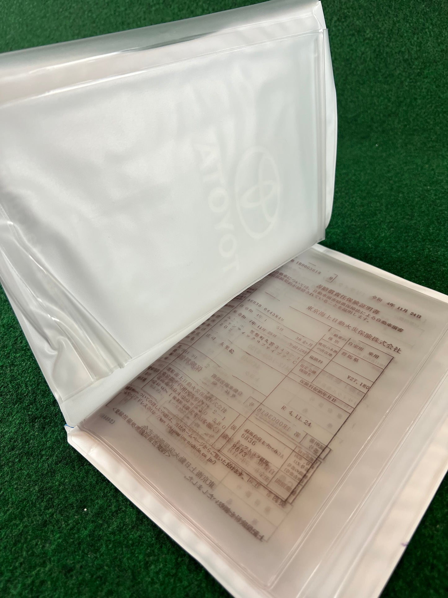 Netz Toyota Gunma - Japanese Dealership Document Folder Case