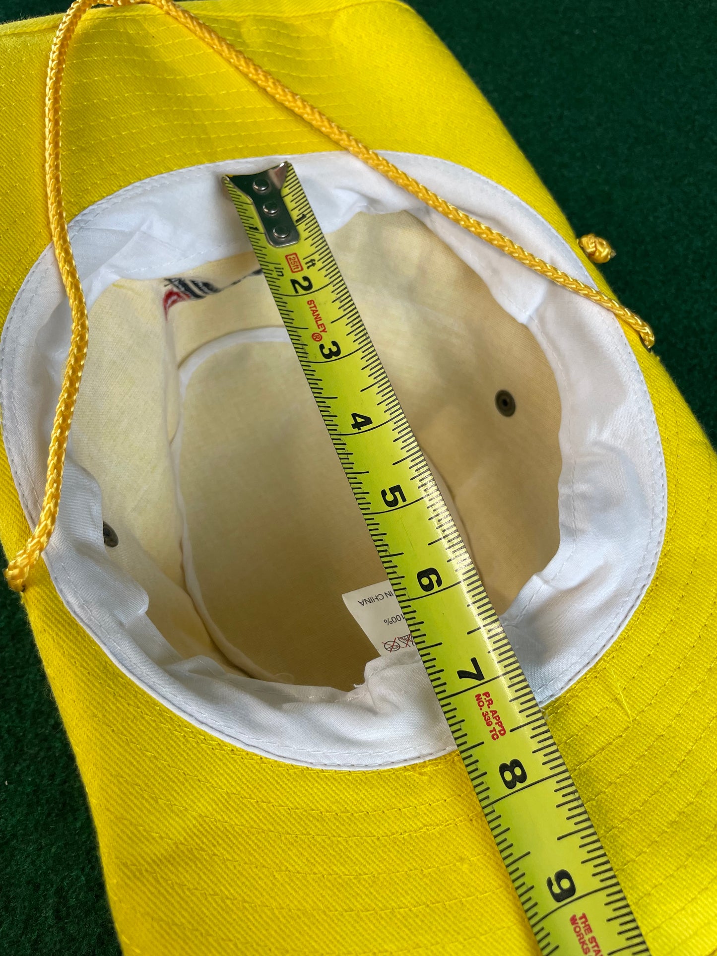 YMS Yellow Hat Hasemi Motor Sport Drawstring Bucket Hat