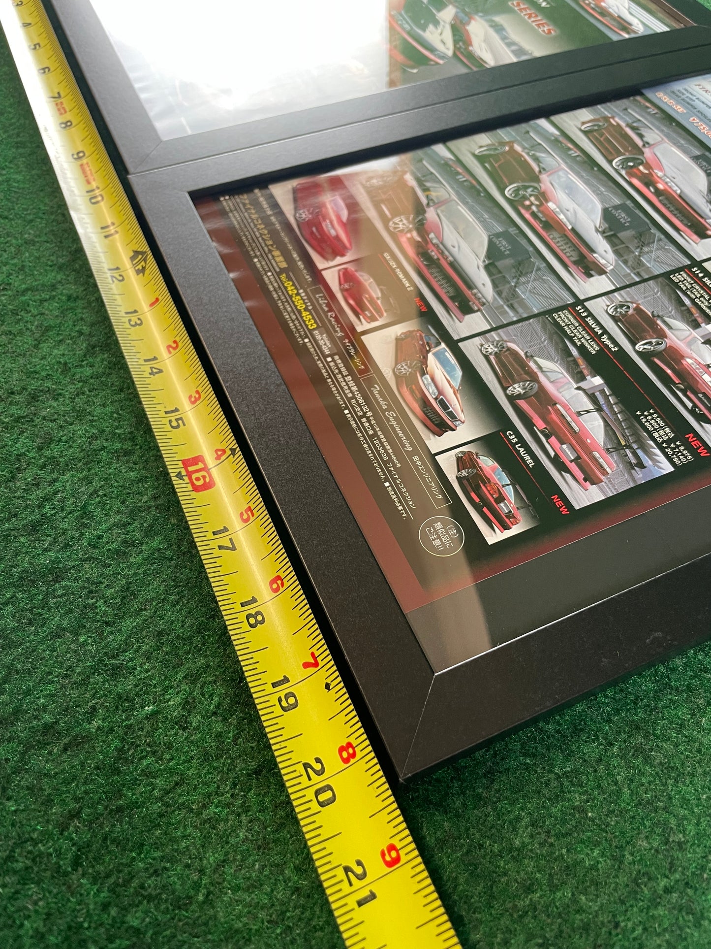 FINAL KONNEXION FIRST CONTACT SERIES Aero Lineup (Nissan, Toyota, Mazda) - Full Page Framed Advertisement Set