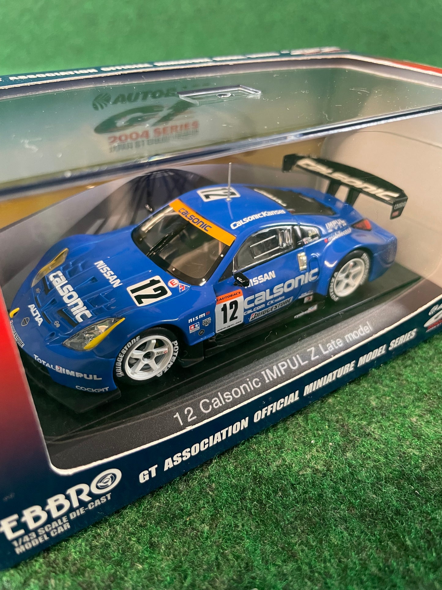 EBBRO JGTC 2004 Calsonic IMPUL Nissan Fairlady Z Late 1/43 Scale Diecast