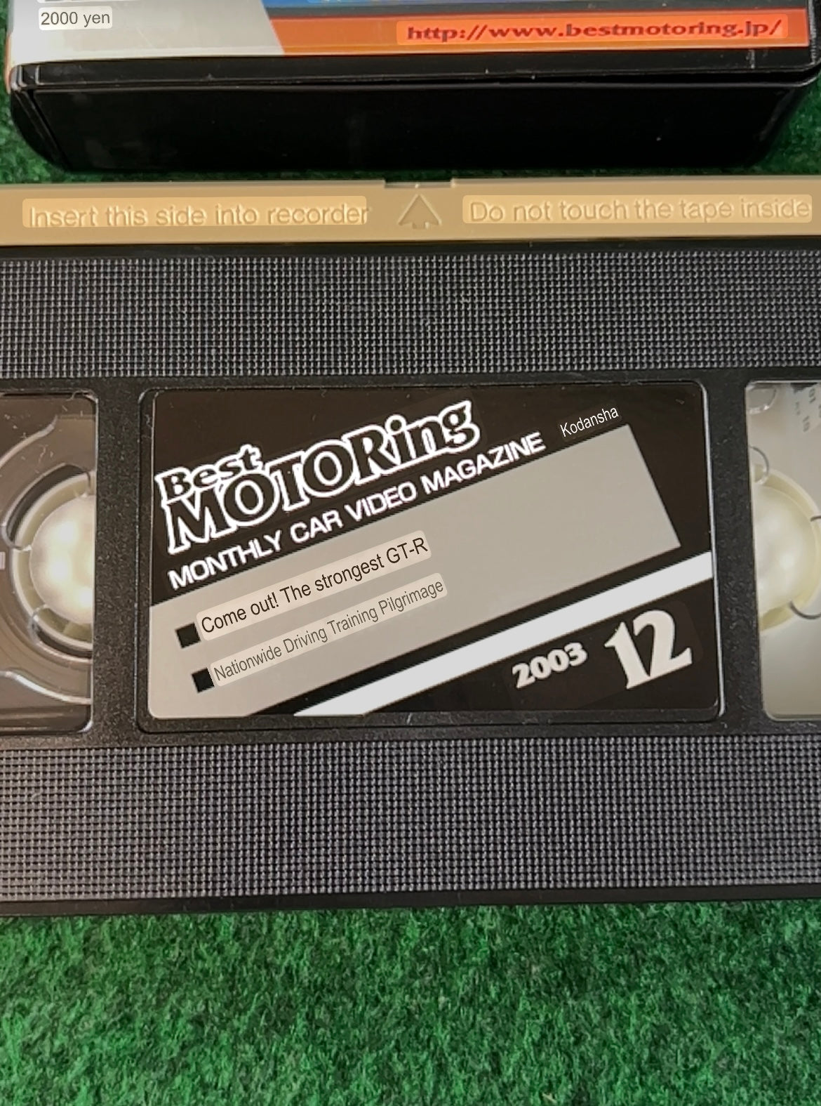 Best Motoring VHS - October & December 2003