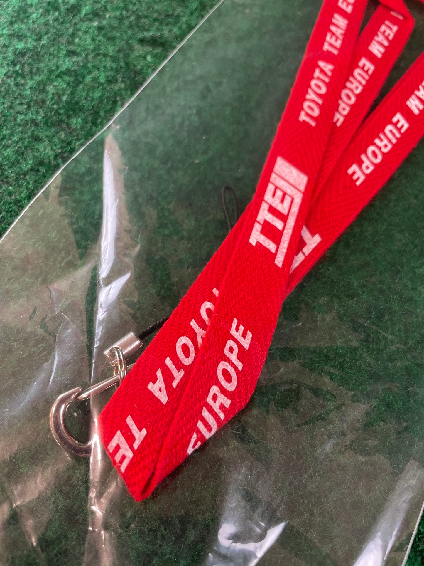 Toyota Team Europe - Red Lanyard Keychain
