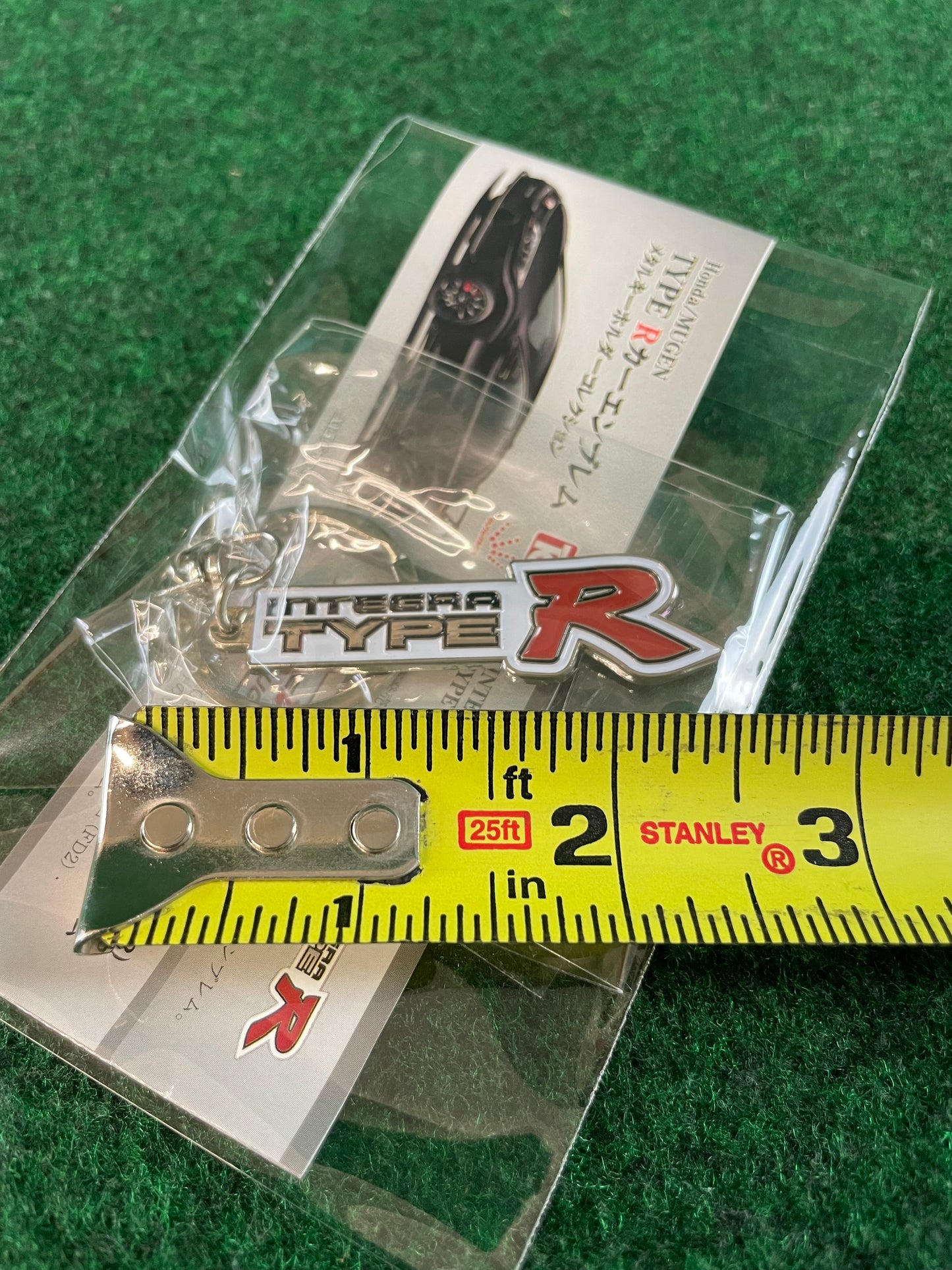 TC Juurokuhoi Vending Machine - Honda Integra Type R DC2 Metal Logo Keychain