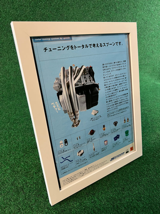 Spoon Sports - 2004 B-Series and Parts Framed Advertisement Picture