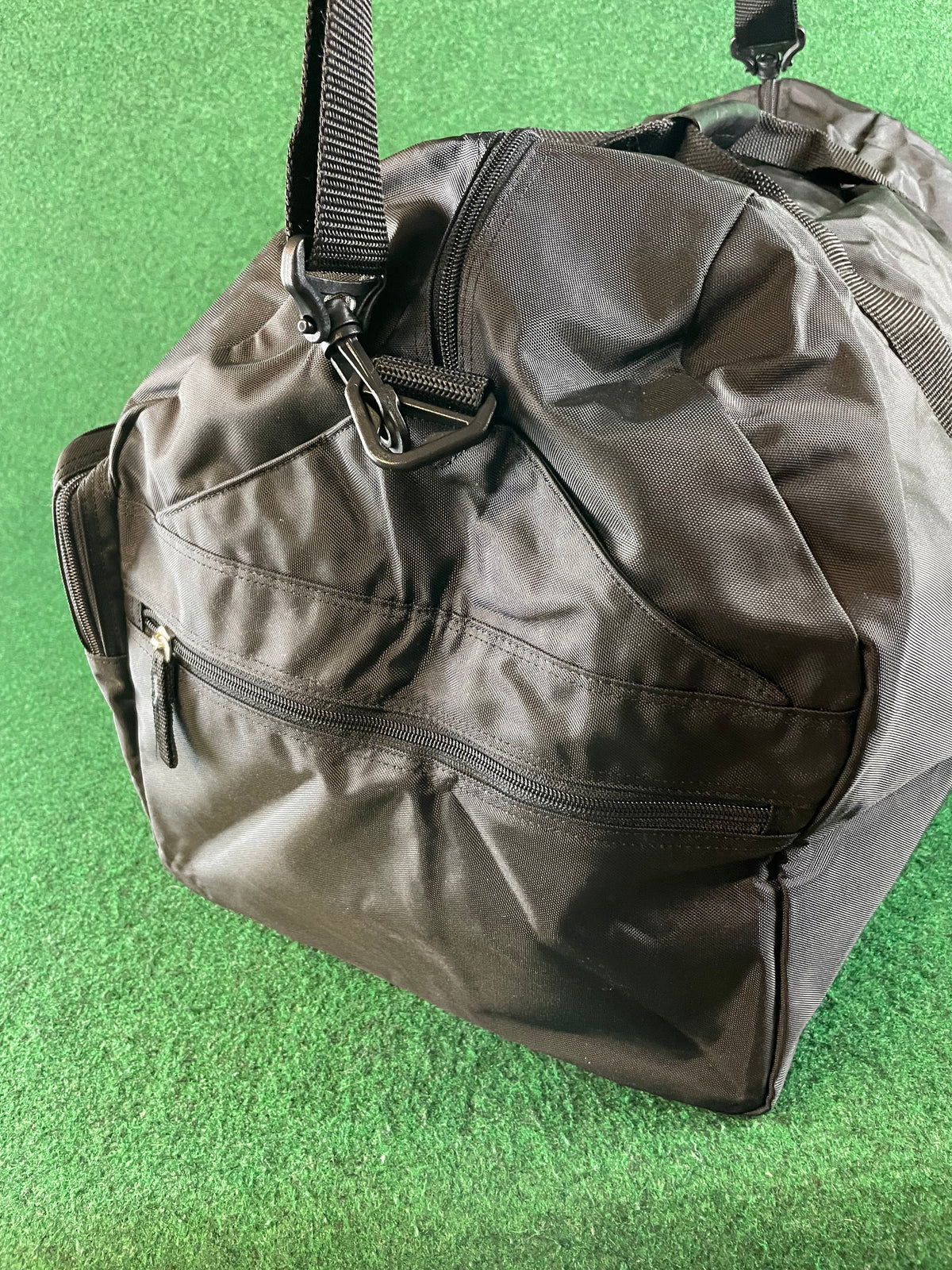 Party Race - Mazda Roadster Large Black Weather resistant Duffle Bag