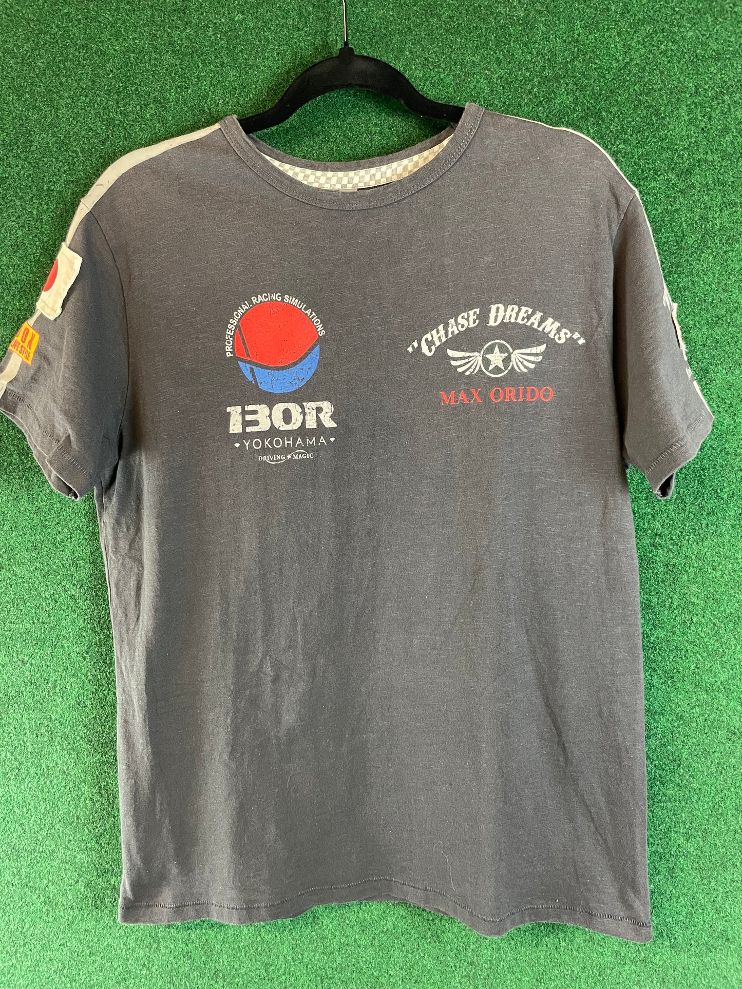 Max Orido 559 Ridox Vintage Style Distressed T-Shirt
