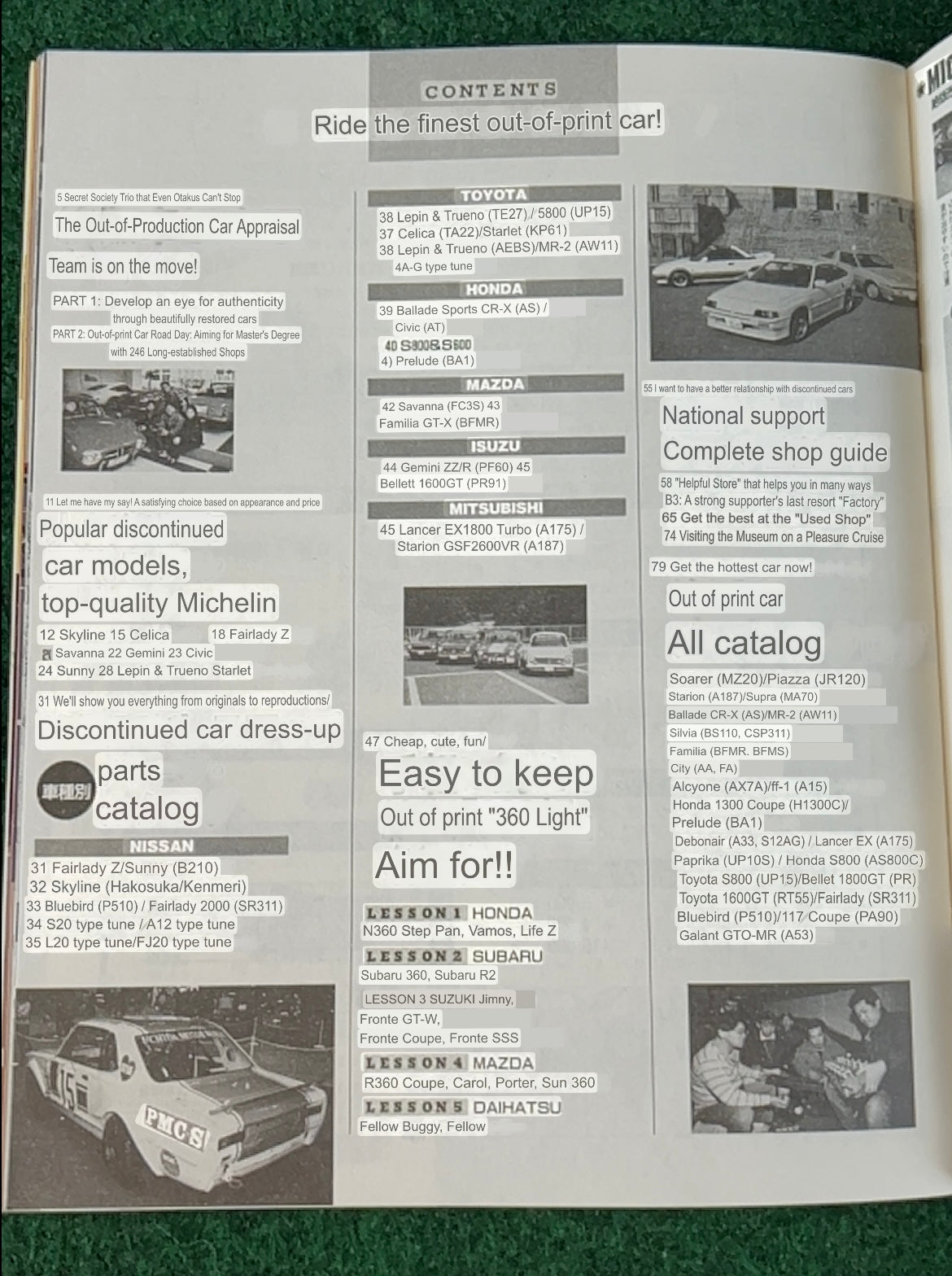 Best “Out of Production” Car Magazine