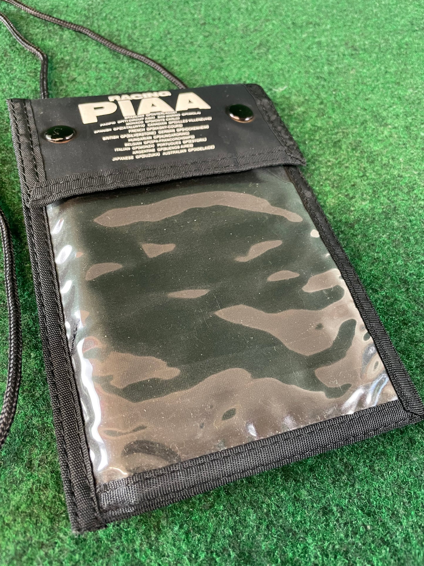 PIAA Motor Sport - (2) Credential Neck Strap Wallet Pouch Bag