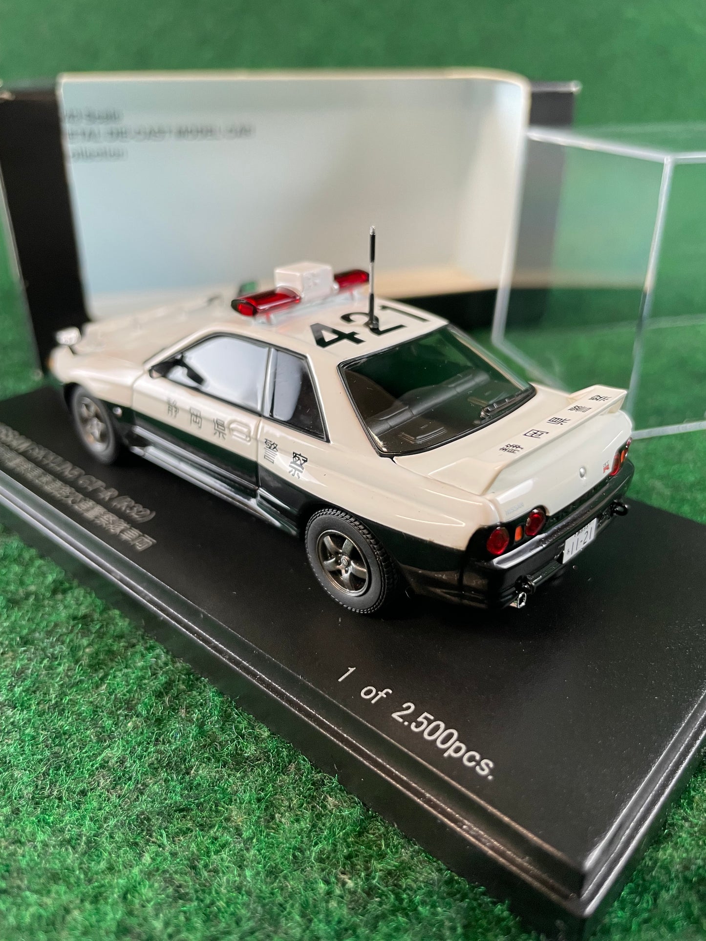 Rai’s - Nissan Skyline R32 GT-R Shizuoka Police Car 1/43 Scale Diecast