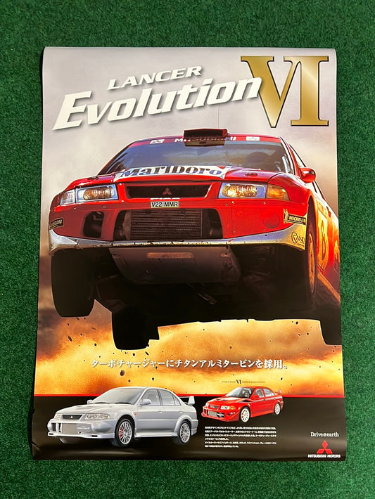 Mitsubishi Lancer Evolution Dealer Distributed Poster - EVO VI