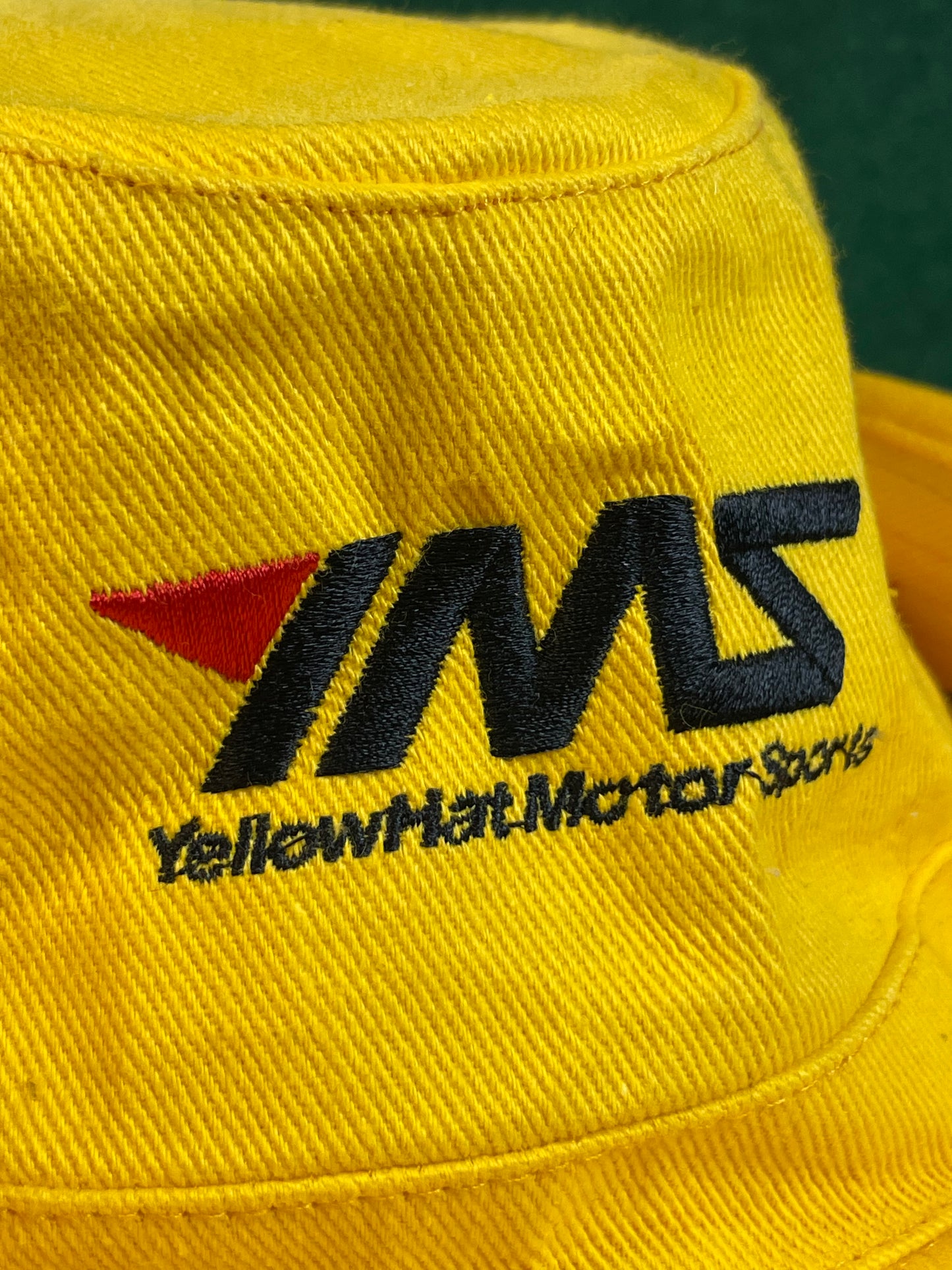 YMS SuperGT Yellow Hat & Hasemi Motor Sport Drawstring Bucket Hat