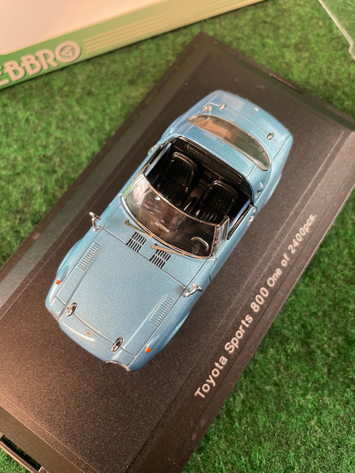 EBBRO - Toyota Sports 800 Lt. Blue 1/43 Scale Diecast
