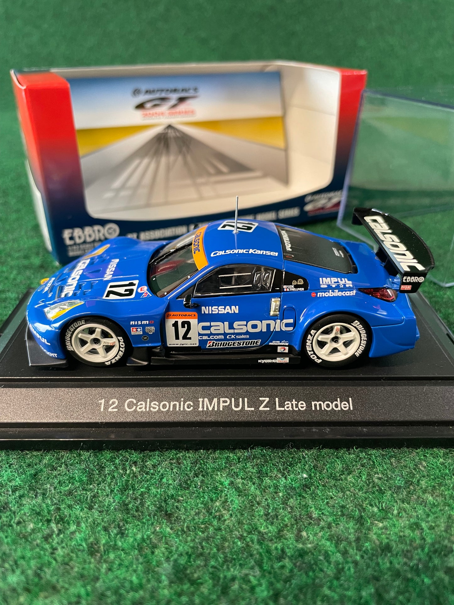 EBBRO JGTC 2004 Calsonic IMPUL Nissan Fairlady Z Late 1/43 Scale Diecast