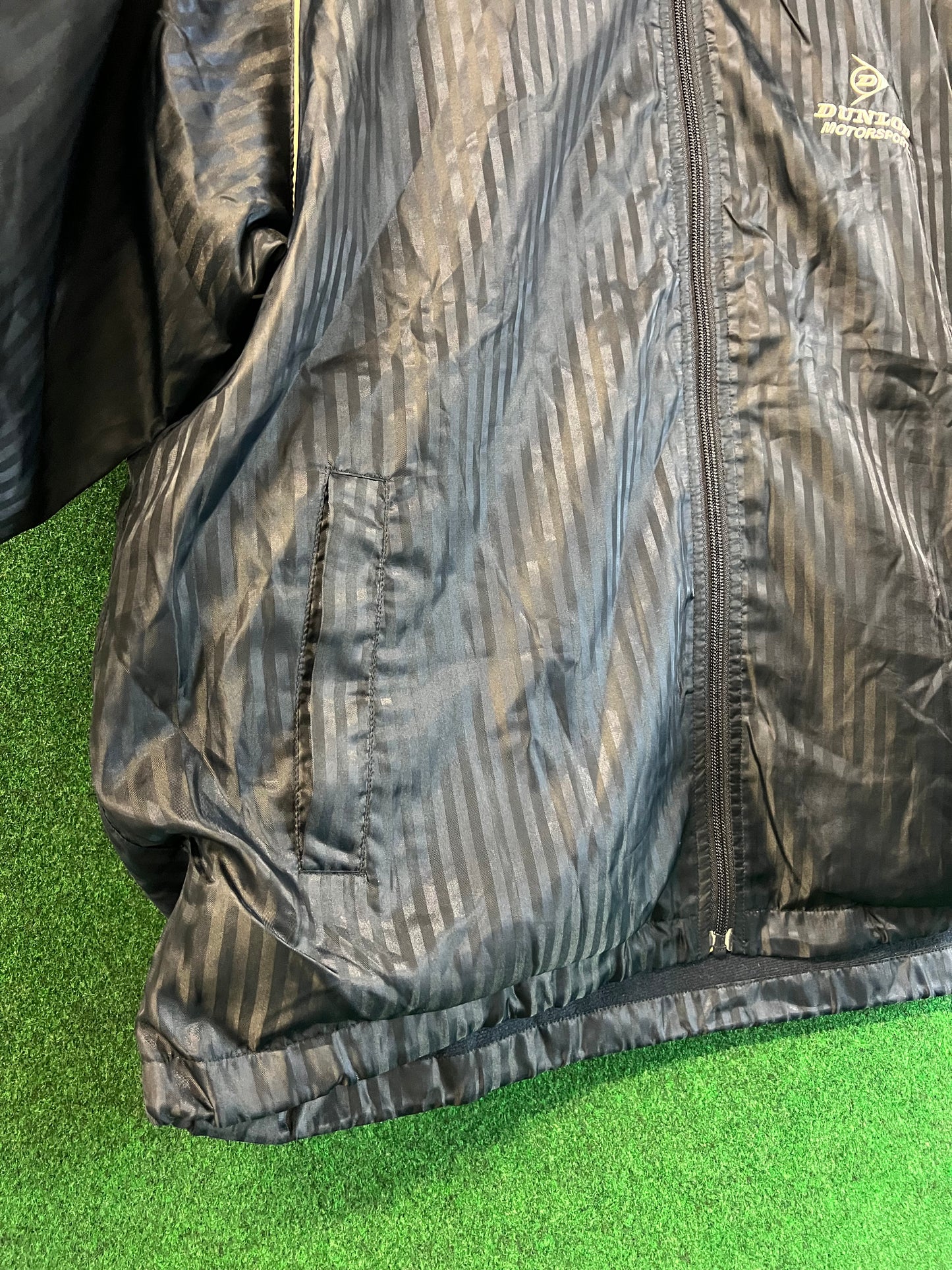 DUNLOP Motorsports - Zip Up Track Style Windbreaker Jacket