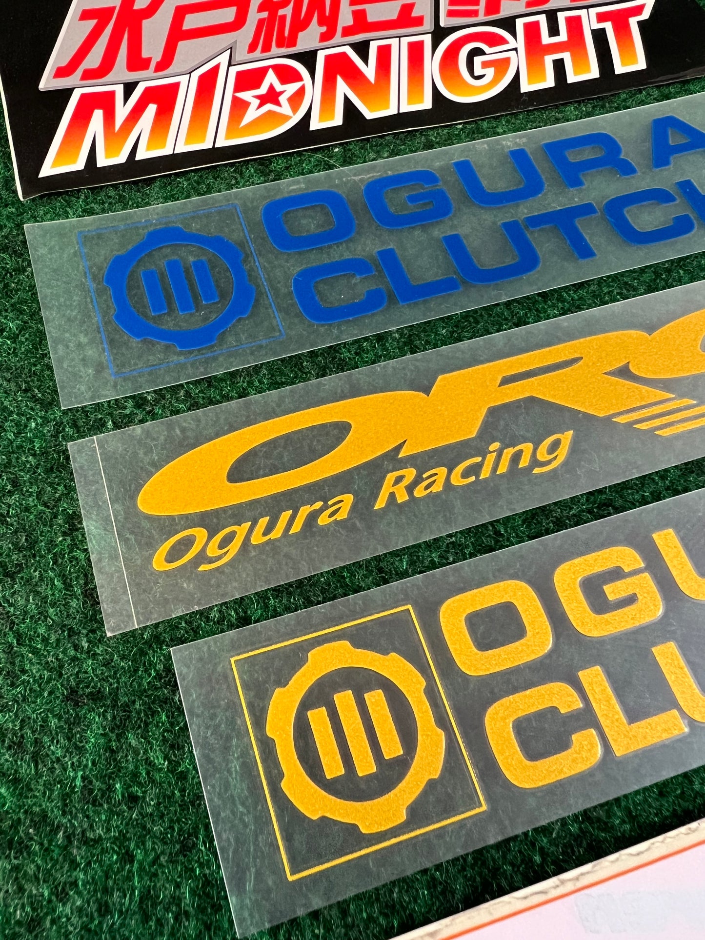 Midnight, Burning, Ogura Racing Clutch & RECARO Sticker Set