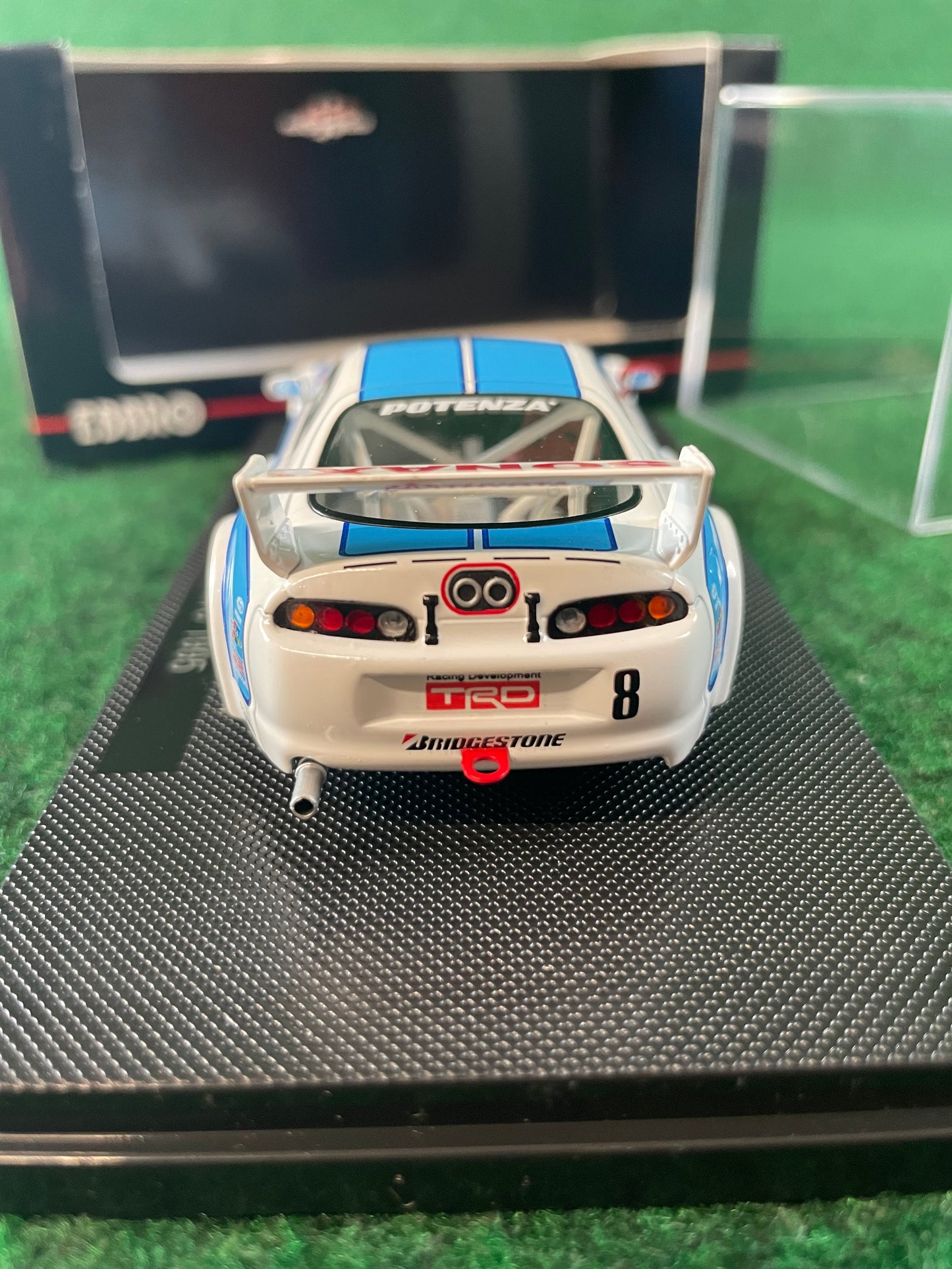 EBBRO - 1995 JGTC FET Sonax Toyota Supra 1/43 Scale Diecast