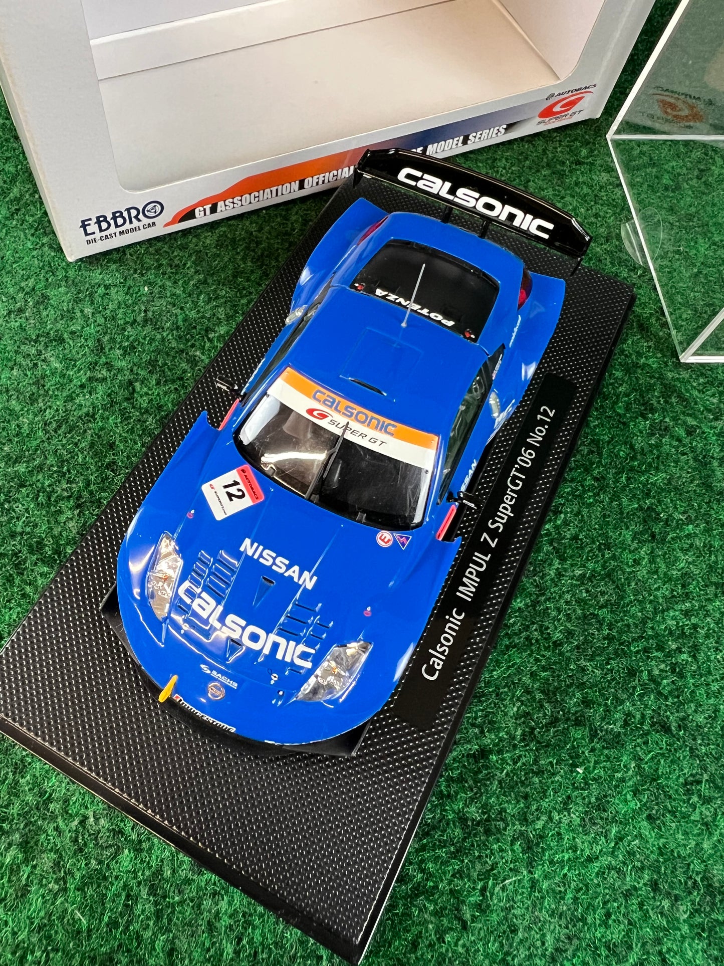 EBBRO Super GT 2006 Calsonic IMPUL Nissan Fairlady Z 1/43 Scale Diecast