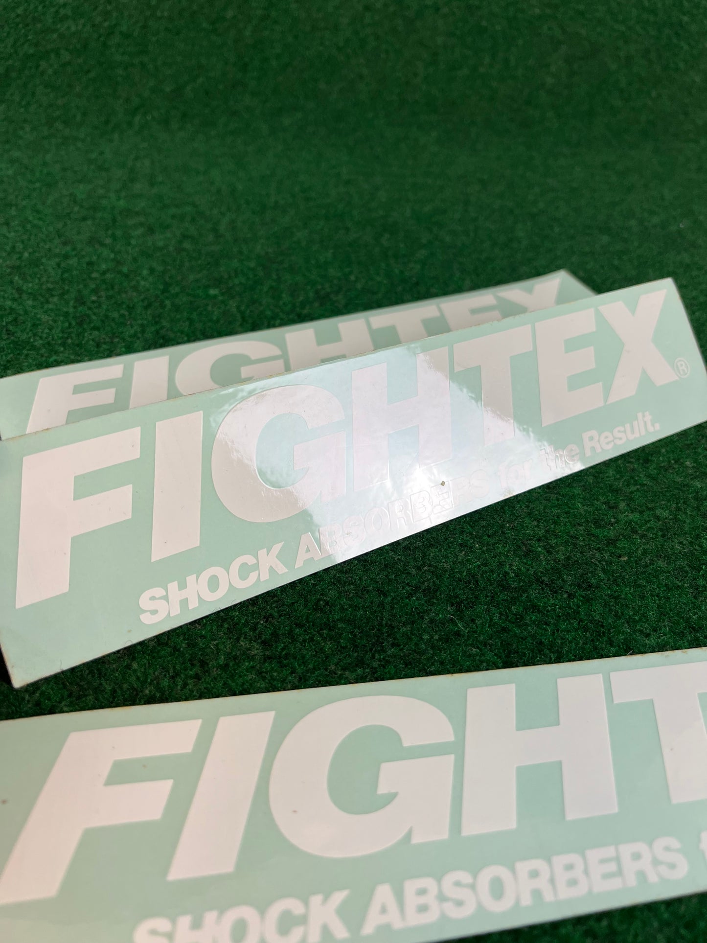 FIGHTEX - SHOCK ABSORBERS for the Result Sticker Decal Set