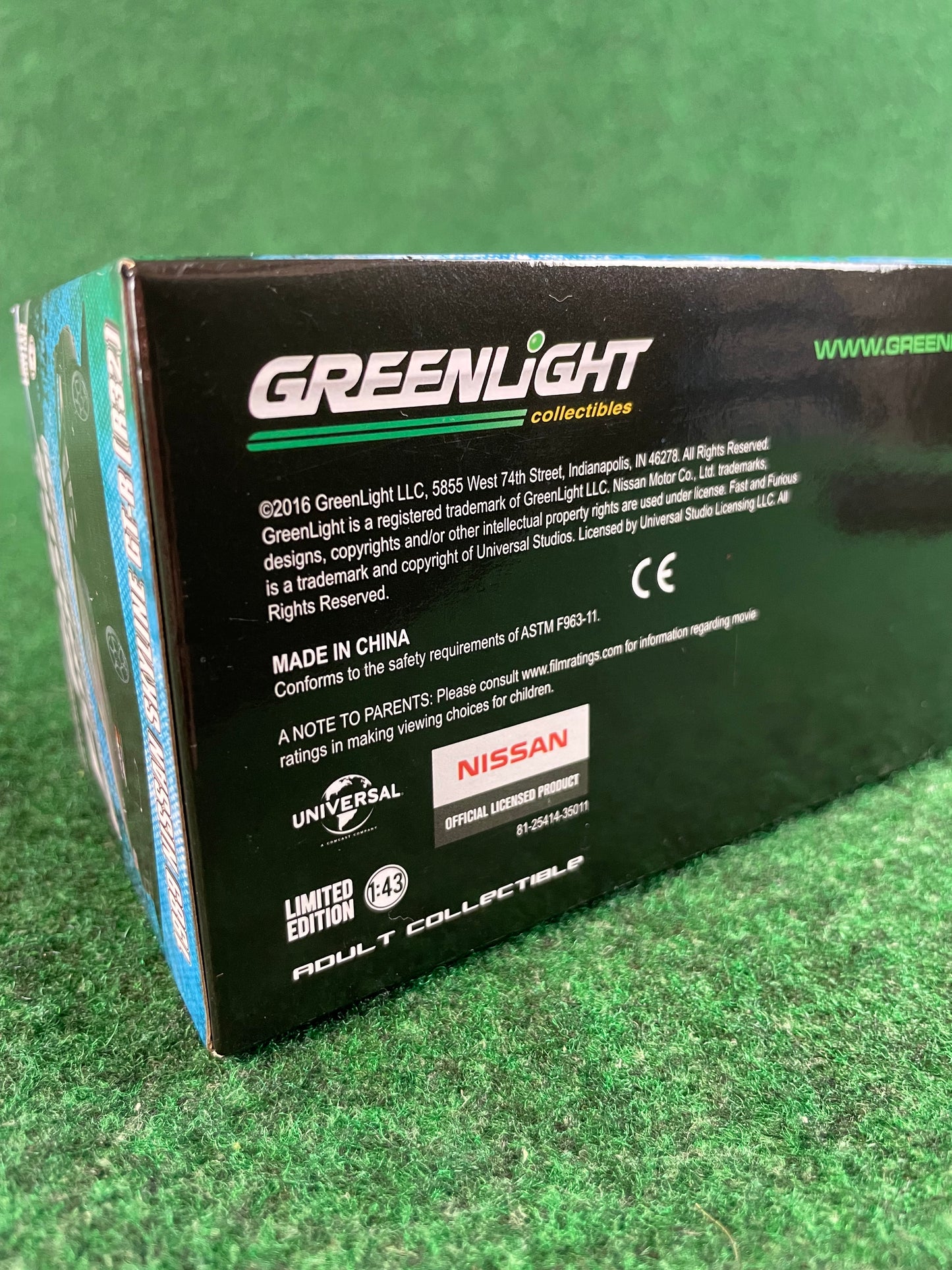 Greenlight - Fast and Furious Nissan Skyline R32 GT-R 1/43 Scale Diecast