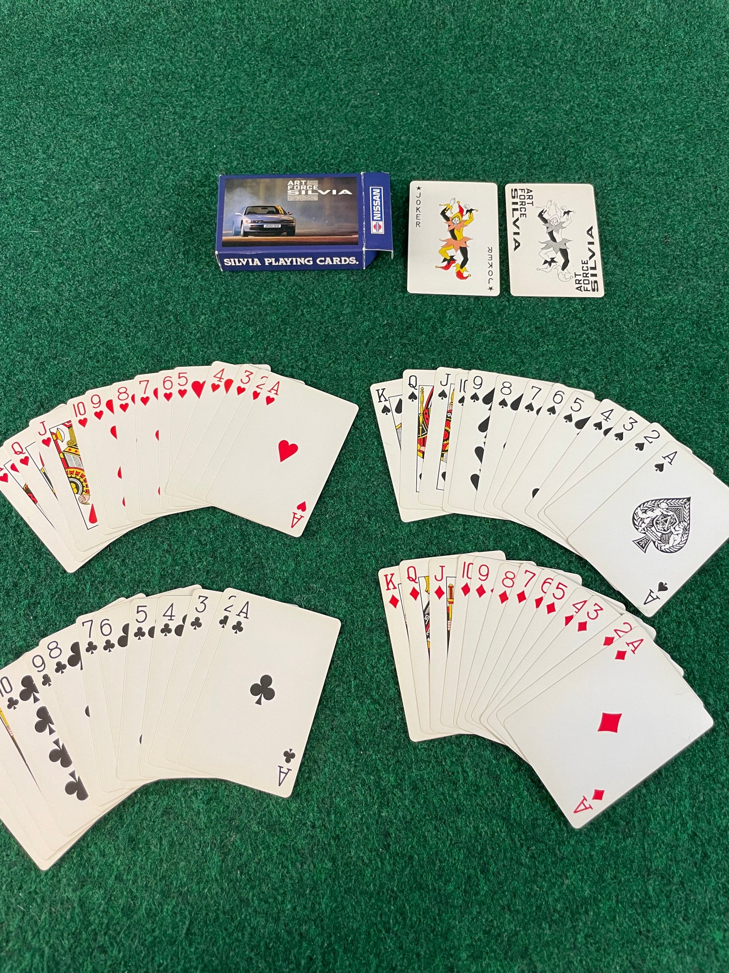 Nissan - ART FORCE SILVIA Playing Cards (5)