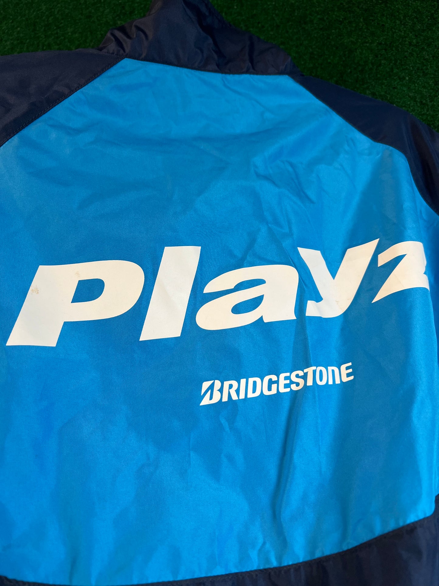 Bridgestone Playz - Dark Blue/Light Blue Windbreaker Jacket (L)