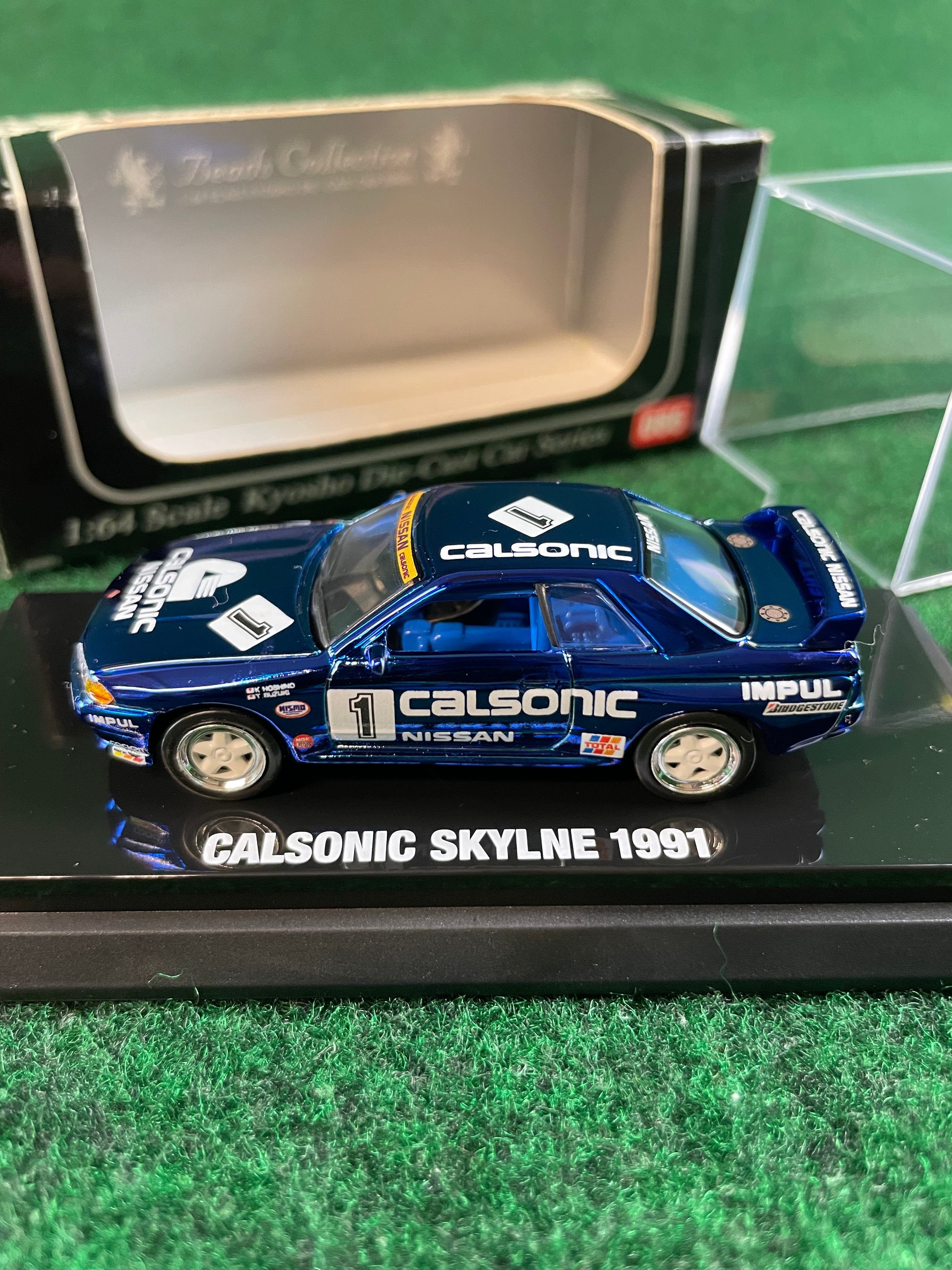 KYOSHO - Beads Collection 1991 Calsonic IMPUL Blue Chrome Limited