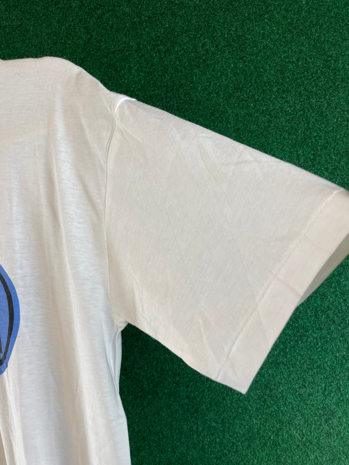 Maze Circuit - Vintage Logo White T-Shirt (L)