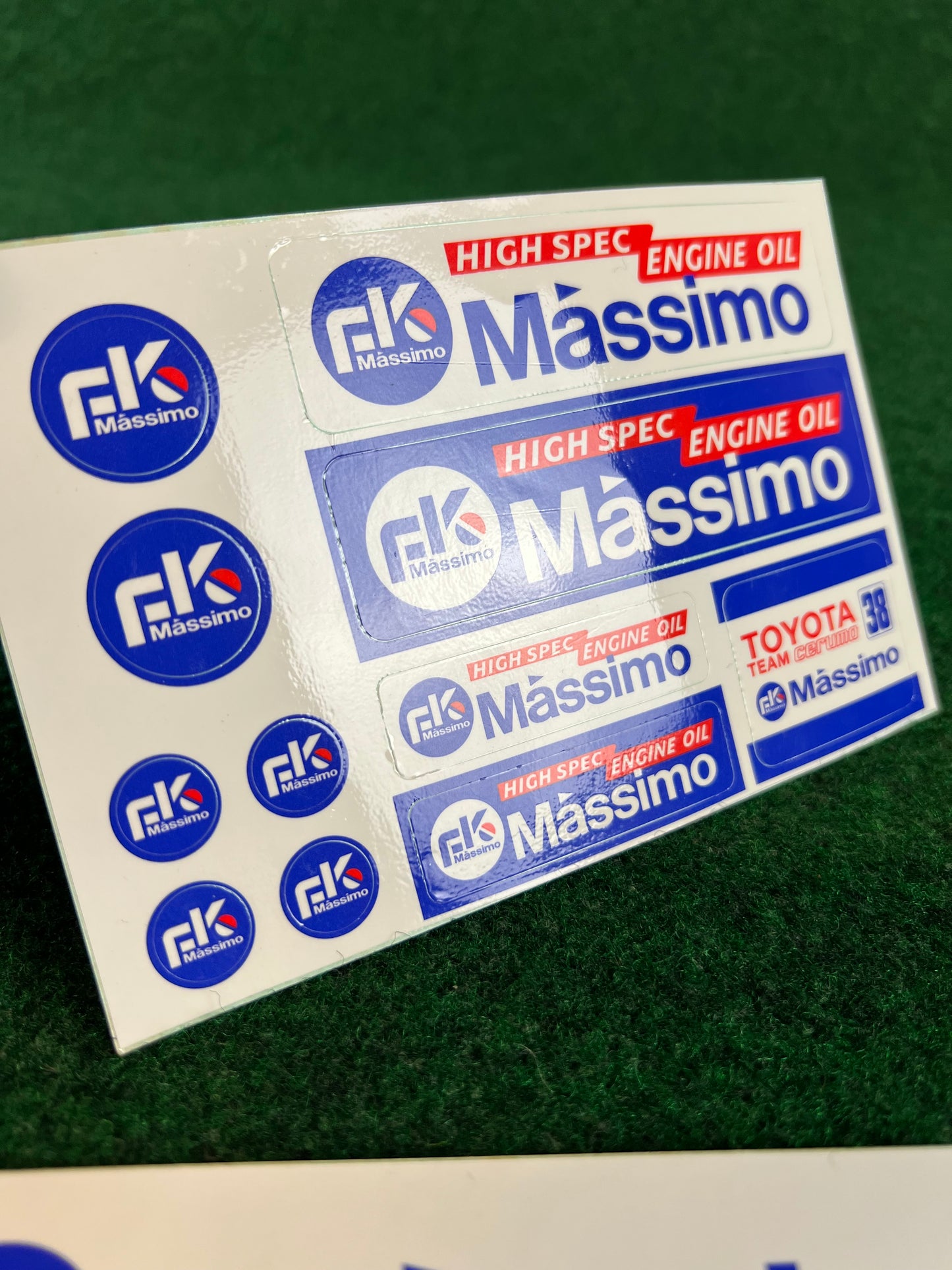 Fk Massimo - JGTC Toyota Supra Sticker Set
