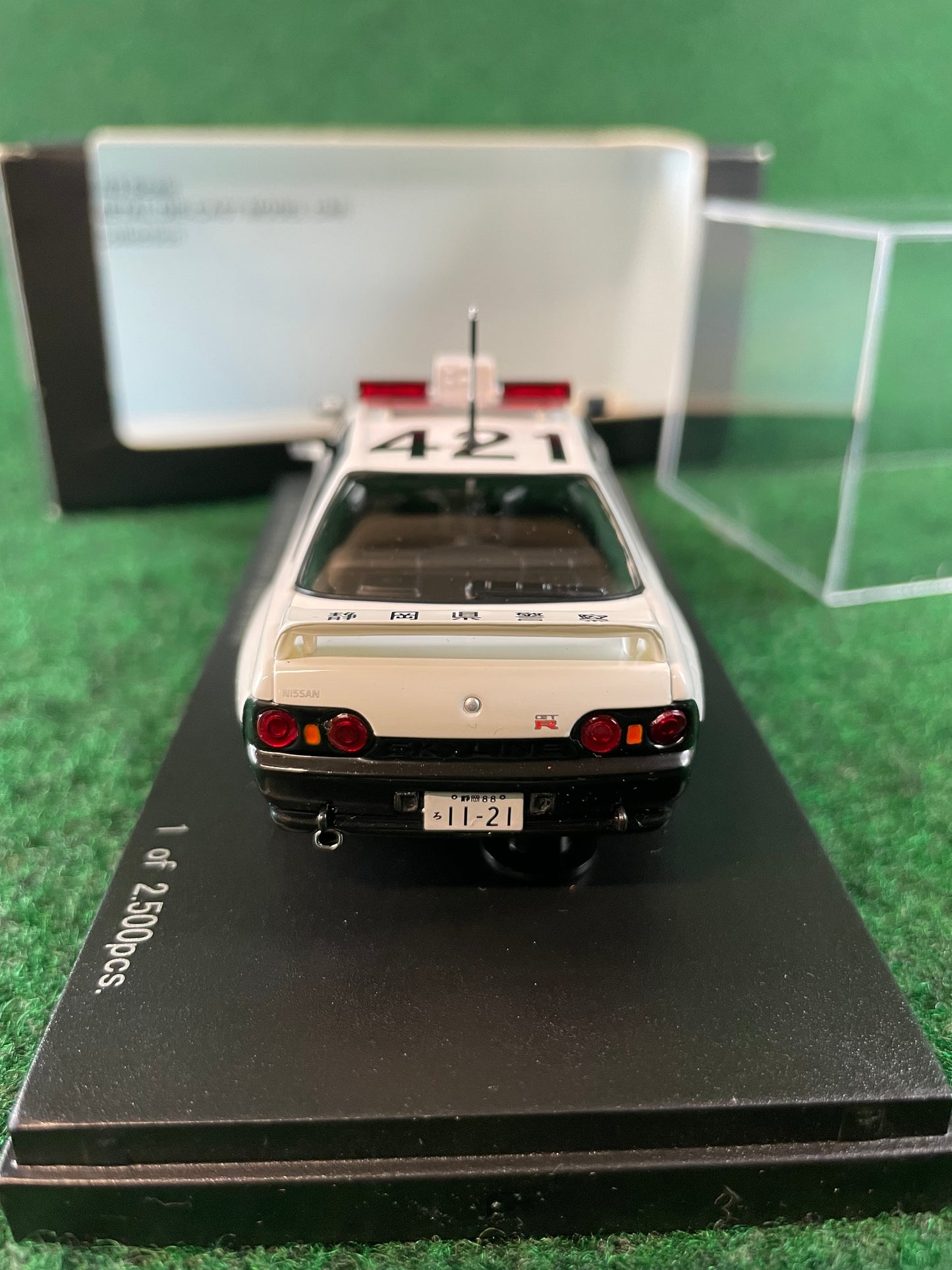 Rai’s - Nissan Skyline R32 GT-R Shizuoka Police Car 1/43 Scale Diecast