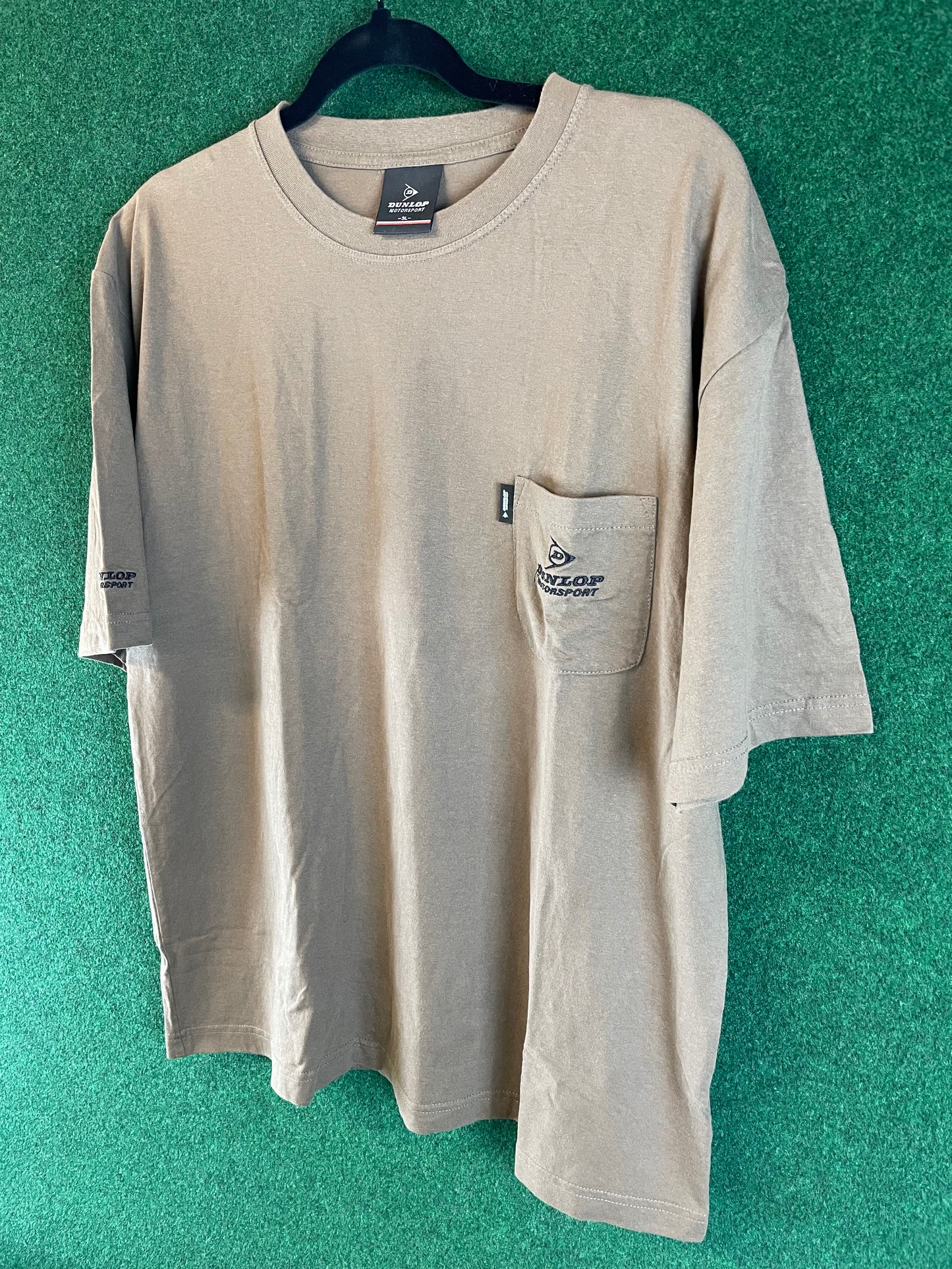 DUNLOP Motorsport - Tan Pocket T-Shirt