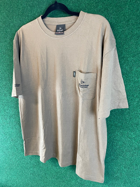 DUNLOP Motorsport - Tan Pocket T-Shirt