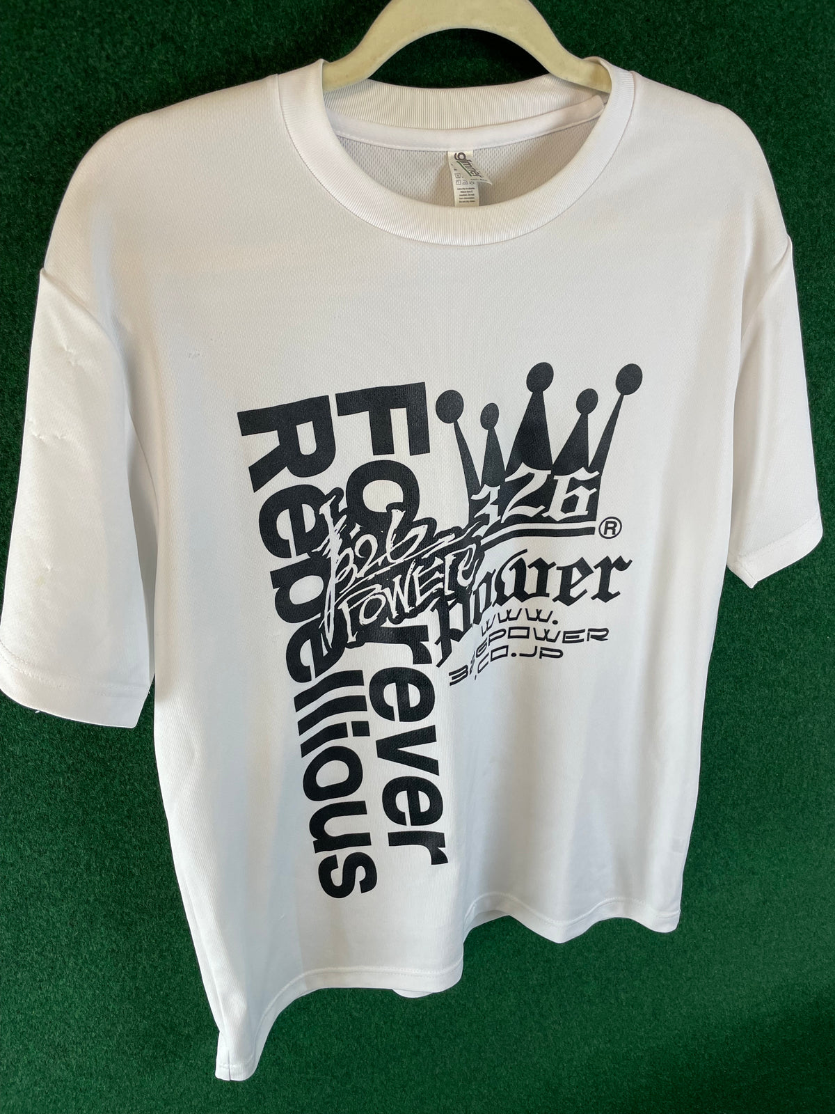 326POWER - Forever Rebellious White T-shirt