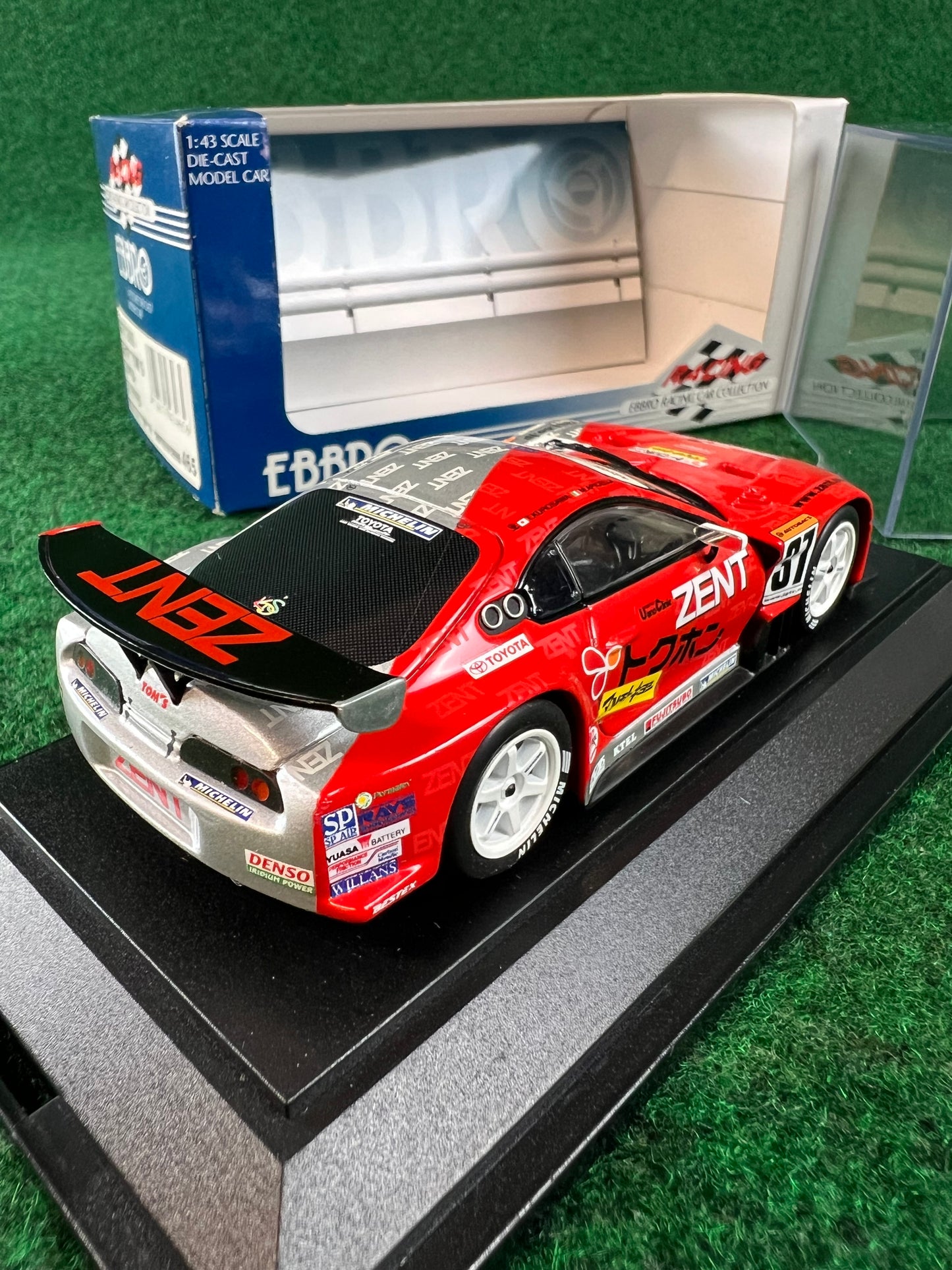 EBBRO - 2003 Zent Tom's Toyota Supra 1/43 Scale Diecast