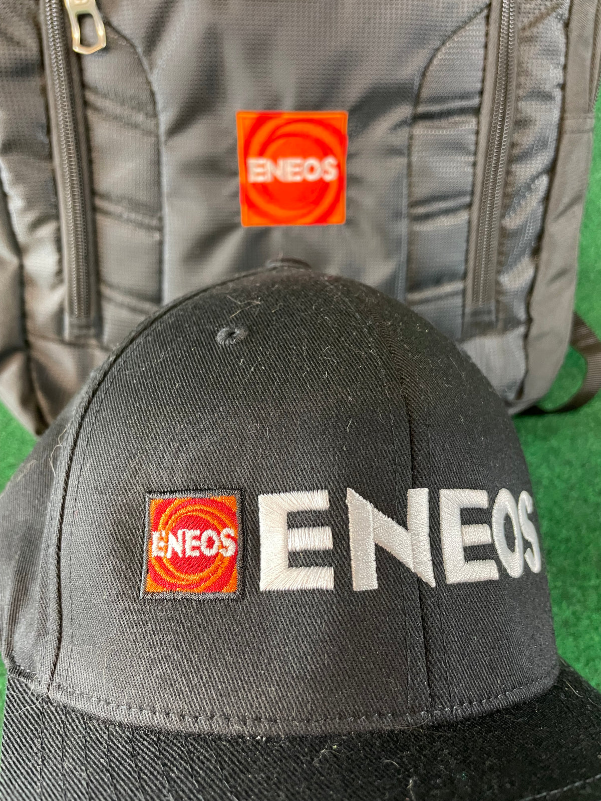 ENEOS - Ogio Black Backpack and Flexfit Hat Set