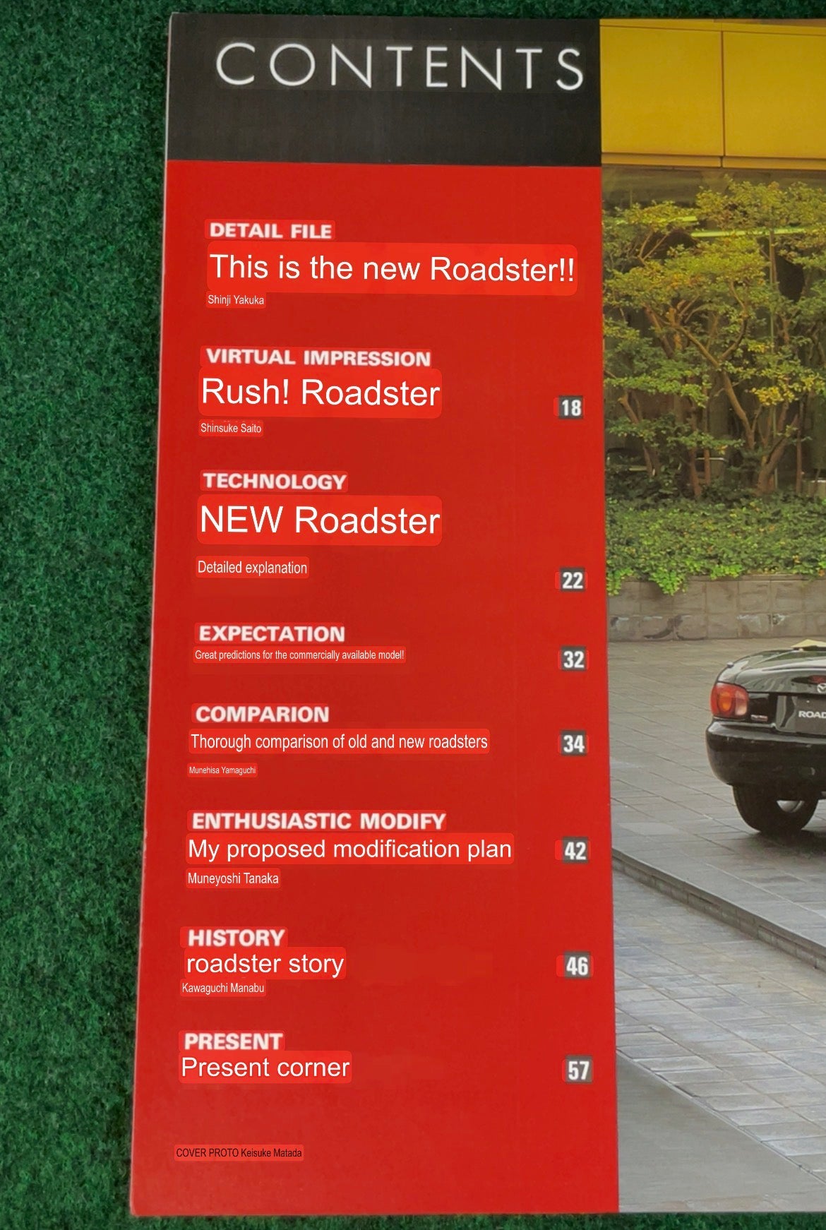 New Mazda Roadster Special Issue Magazine
