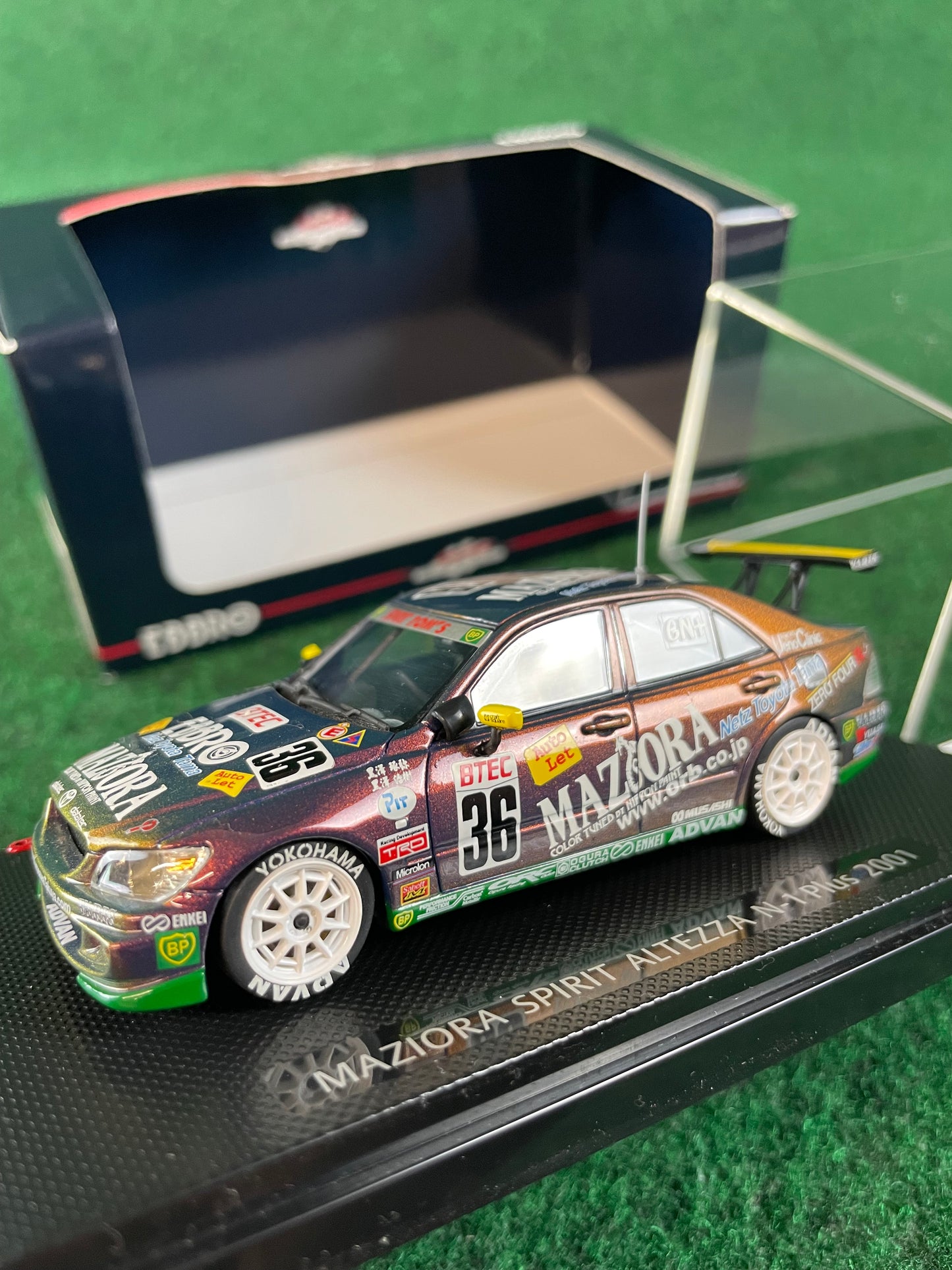 EBBRO Racing Collection - MAZIORA SPIRIT 2001 Toyota Altezza N-1 1/43 Scale Diecast