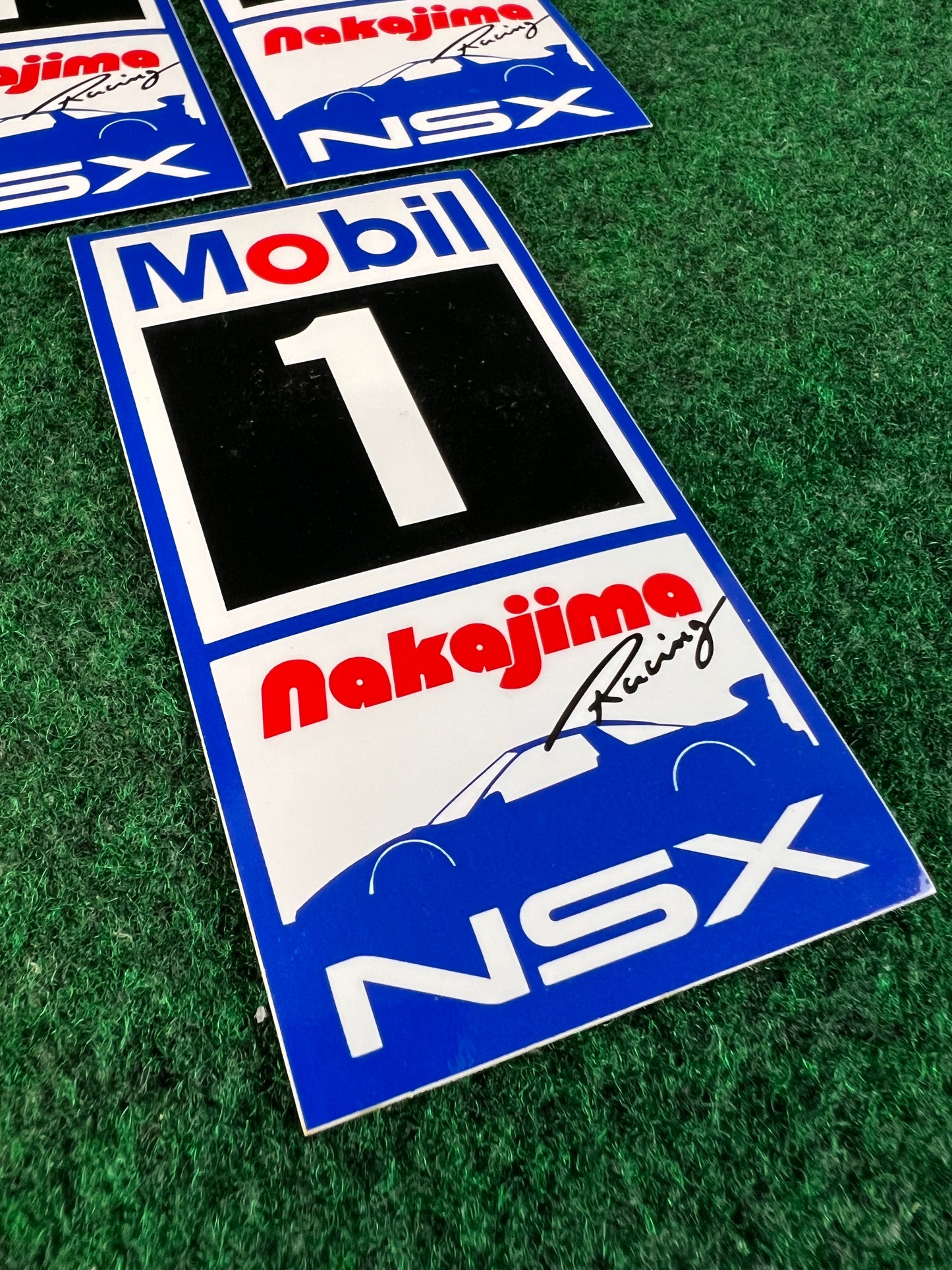 Mobil1 Nakajima Racing Honda NSX - JGTC Sticker Set