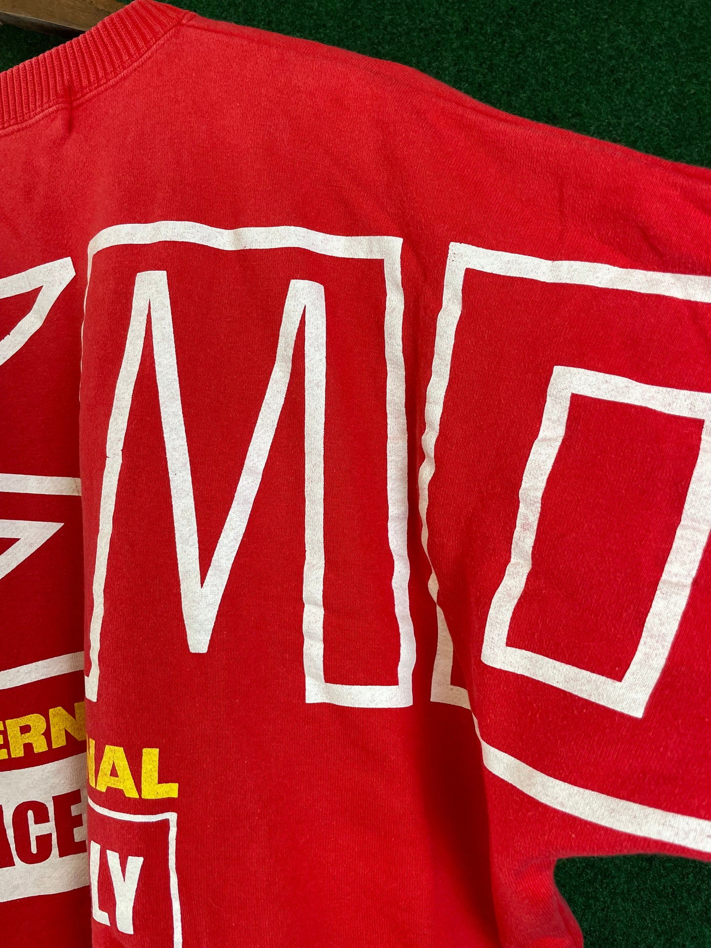 NISMO - Nissan International Race & Rally Team Vintage Red Sweatshirt