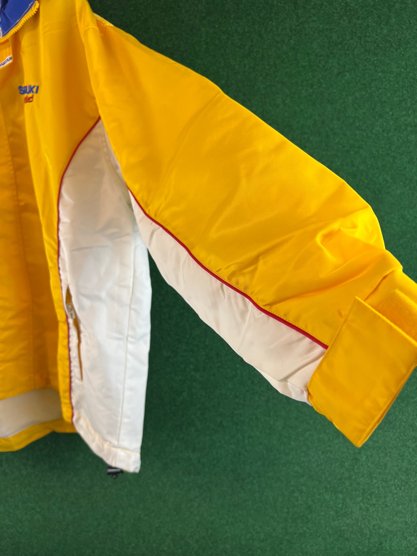 Suzuki Motorsports Racing Yellow Jacket