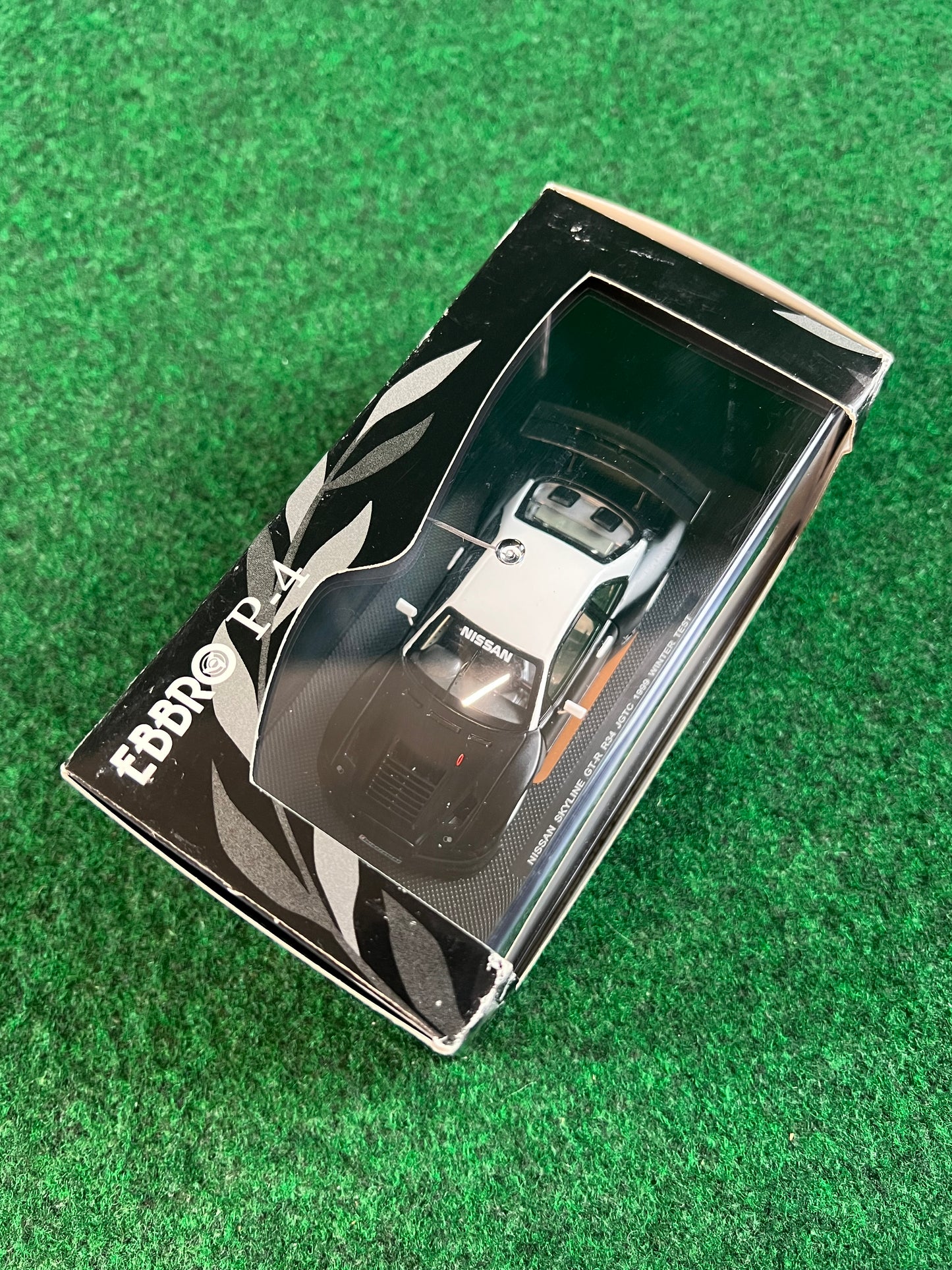 EBBRO P-4 Nissan Skyline R34 GTR 1999 Winter Test Car 1/43 Scale Diecast