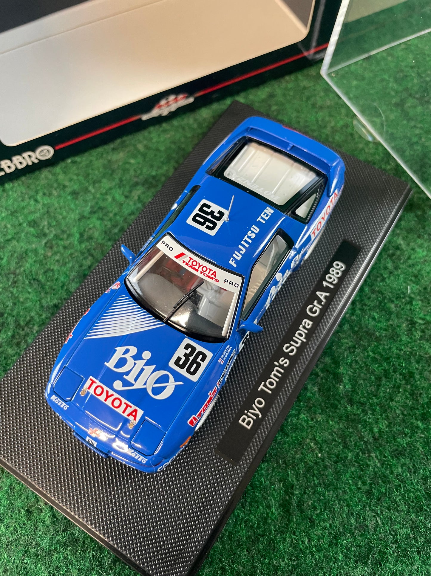 EBBRO - 1989 Bijo Tom’s Toyota Supra Gr. A No.36 1/43 Scale Diecast