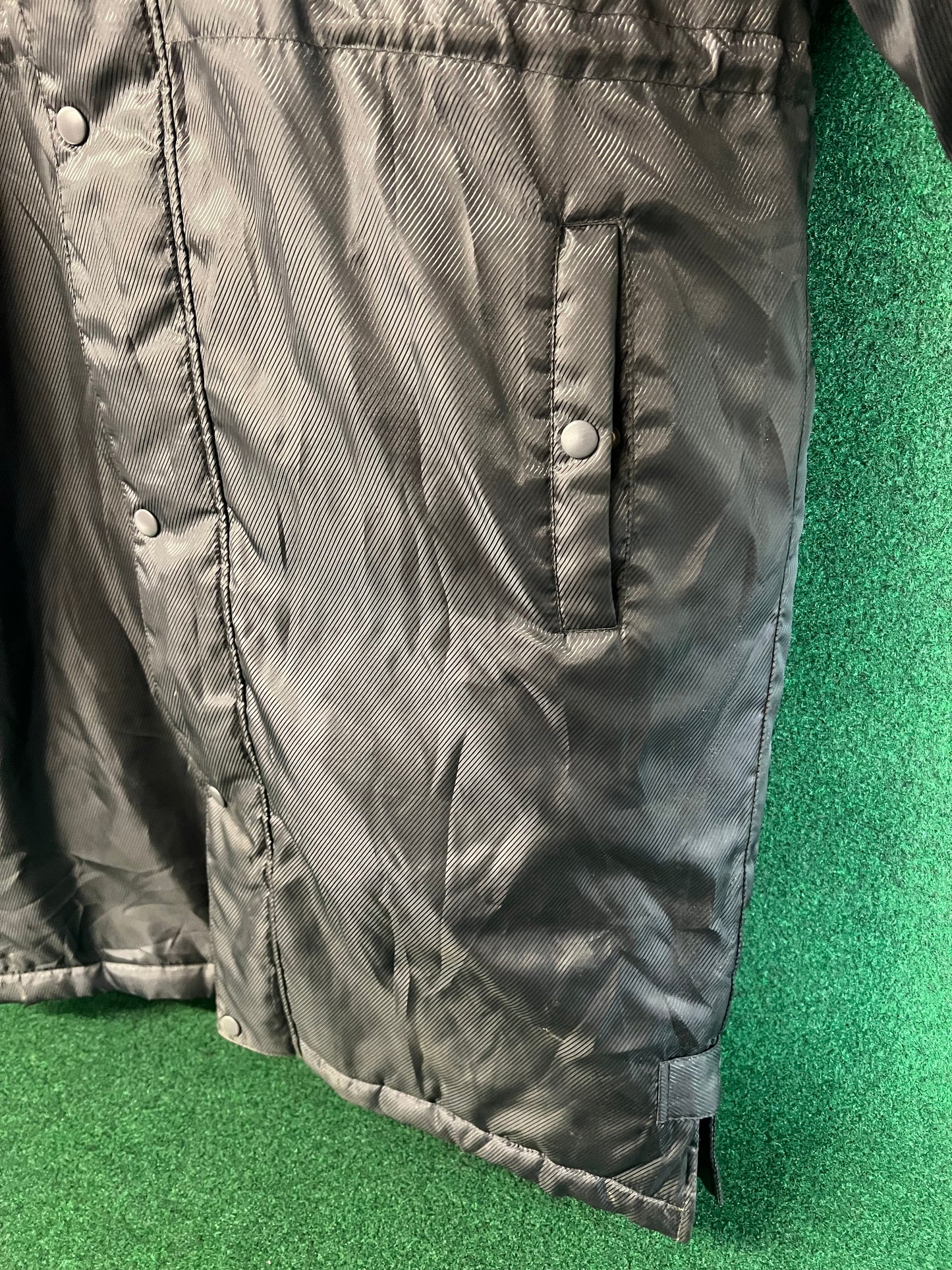 DUNLOP Motorsport - Insulated Fleece Lined Dark Grey Bench Coat