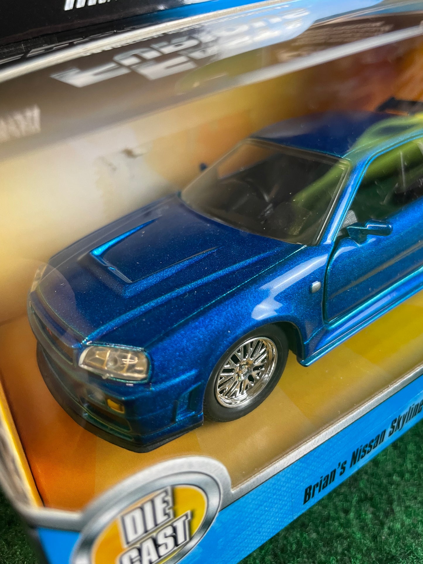 Jada Toys - Fast and Furious Nissan Skyline R34 GT-R Diecast Set