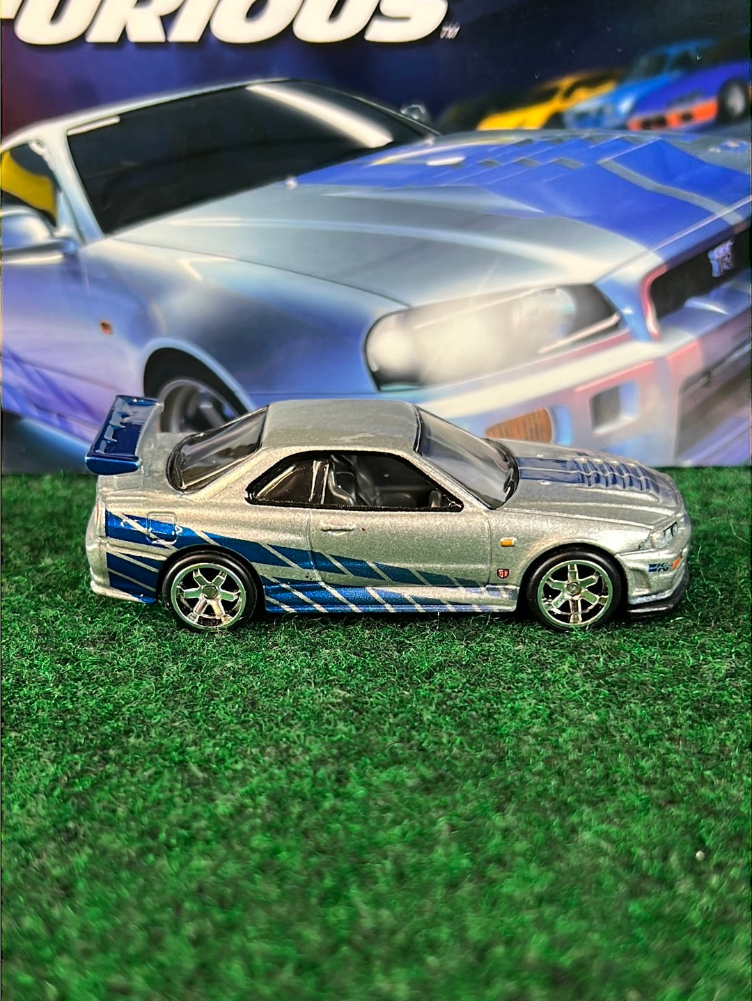 Hot Wheels - Premium: Fast & Furious Nissan Skyline R34 GTR (Loose)